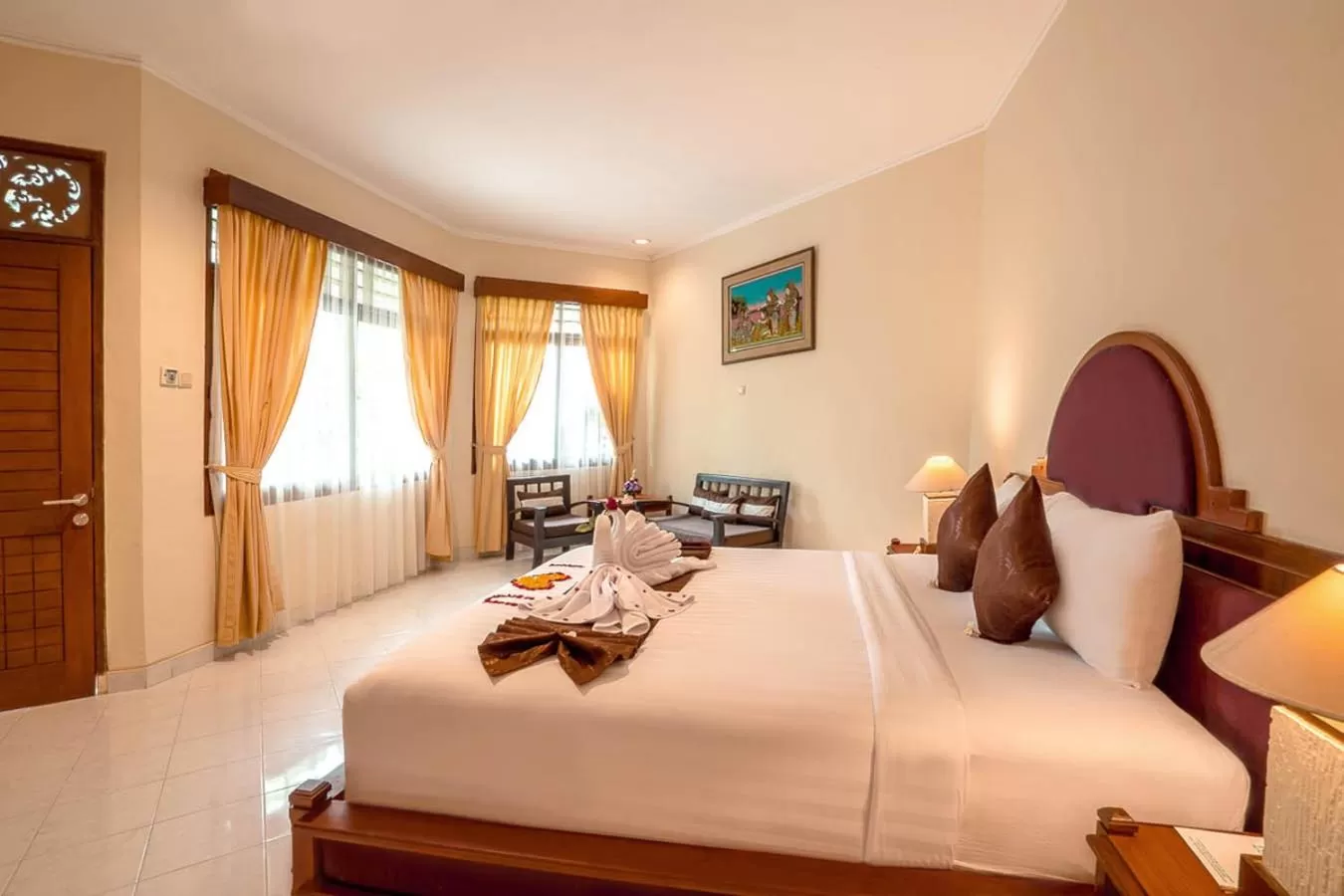 Bedroom, Bed in New Sunari Lovina Beach Resort