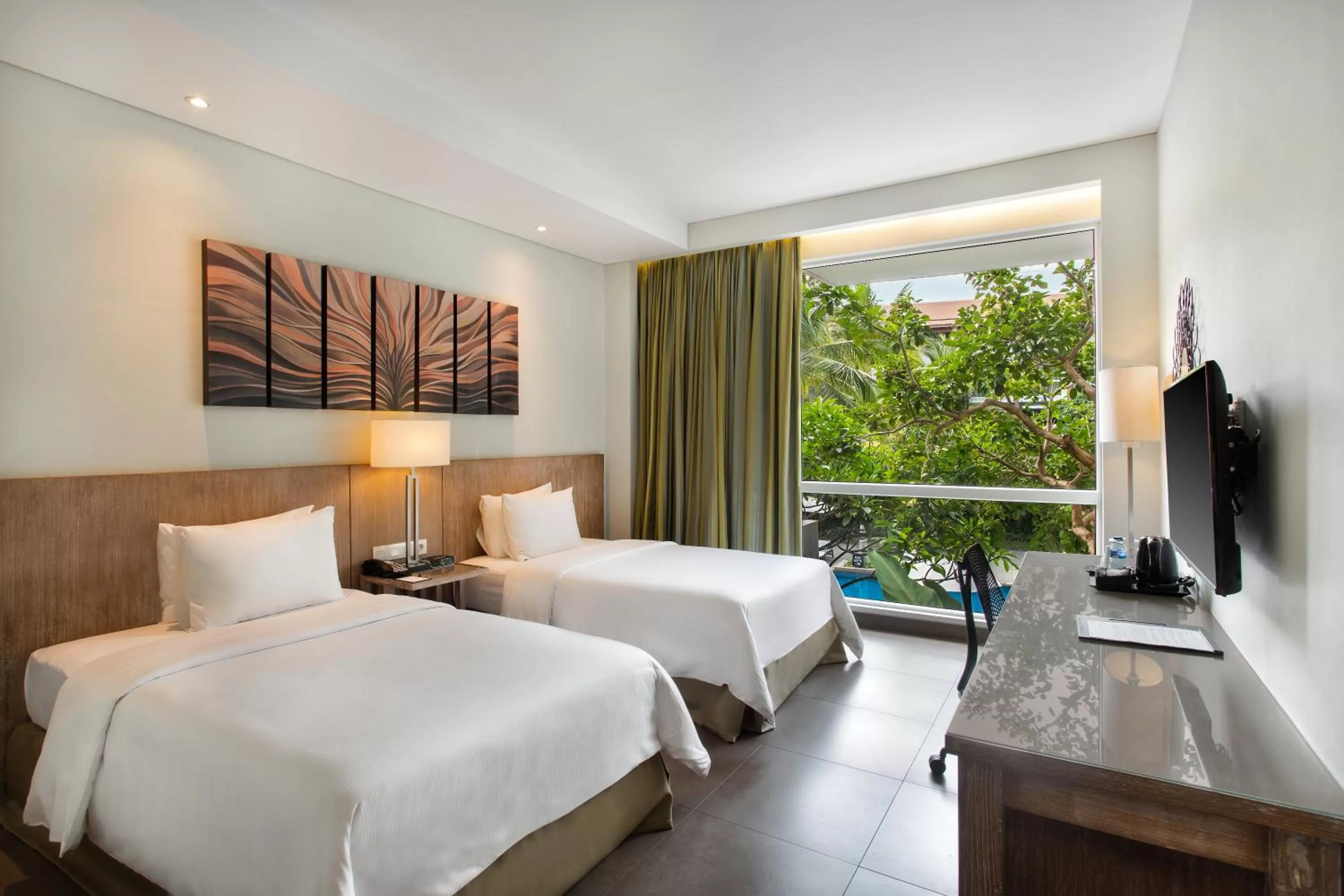 Bedroom, Bed in Hilton Garden Inn Bali Ngurah Rai Airport