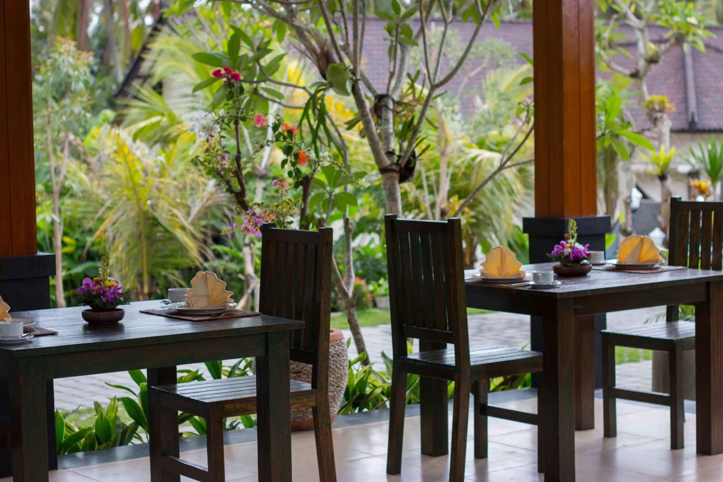 Restaurant/places to eat in Gita Maha Ubud Hotel by Mahaputra-CHSE Certified