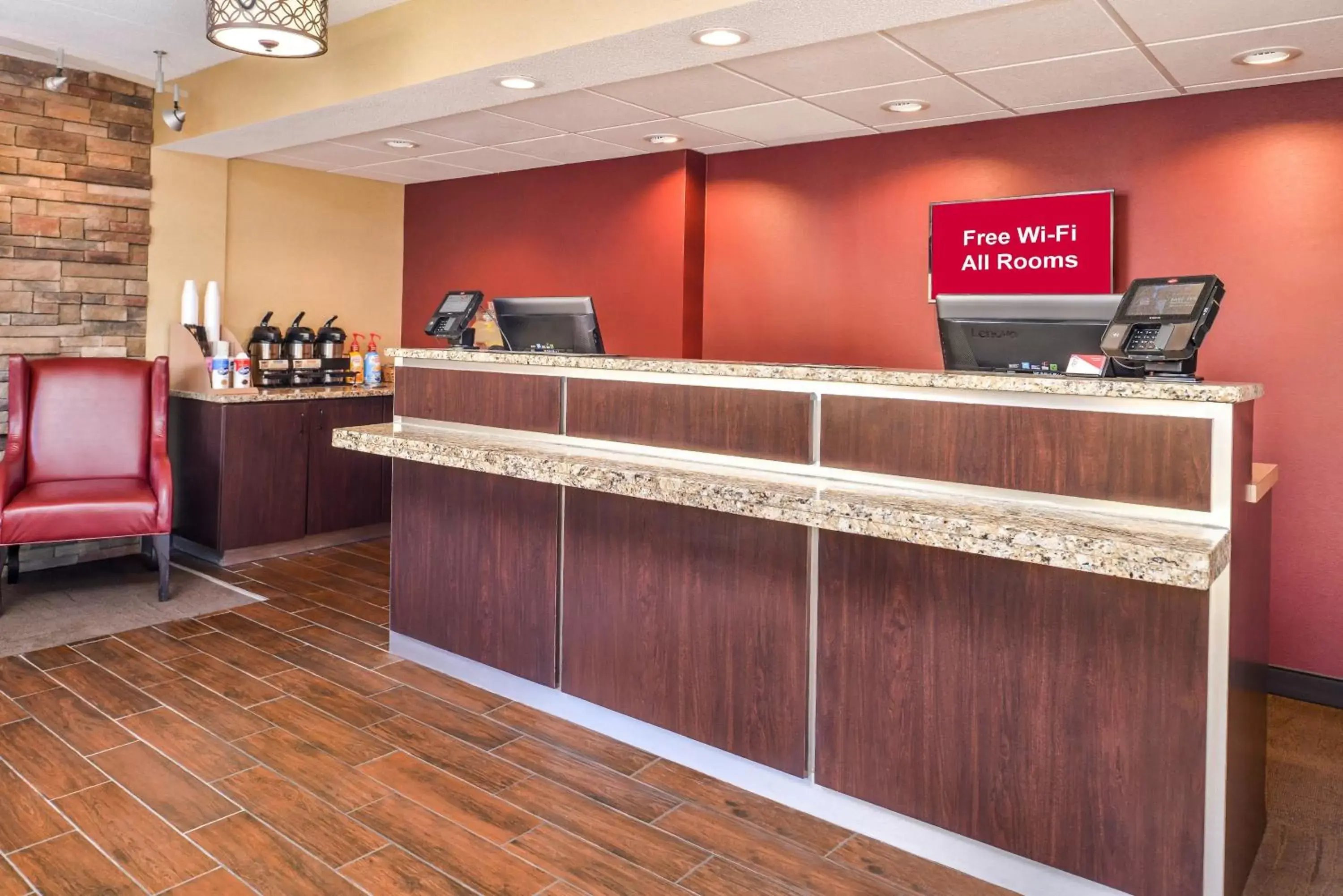Lobby or reception, Lobby/Reception in Red Roof Inn Merrillville