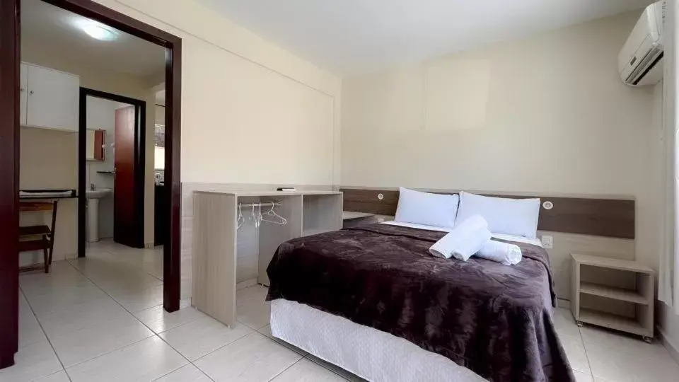 Bed in Lançamento Pousada Canasvieiras Bed in Lançamento Pousada Canasvieiras