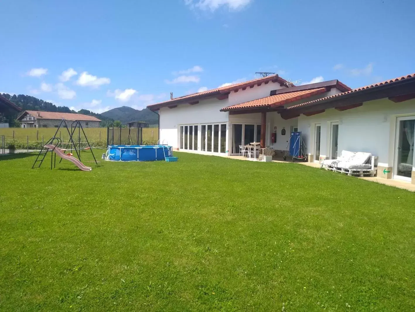 Garden, Property Building in Casa Rural Txokoetxe