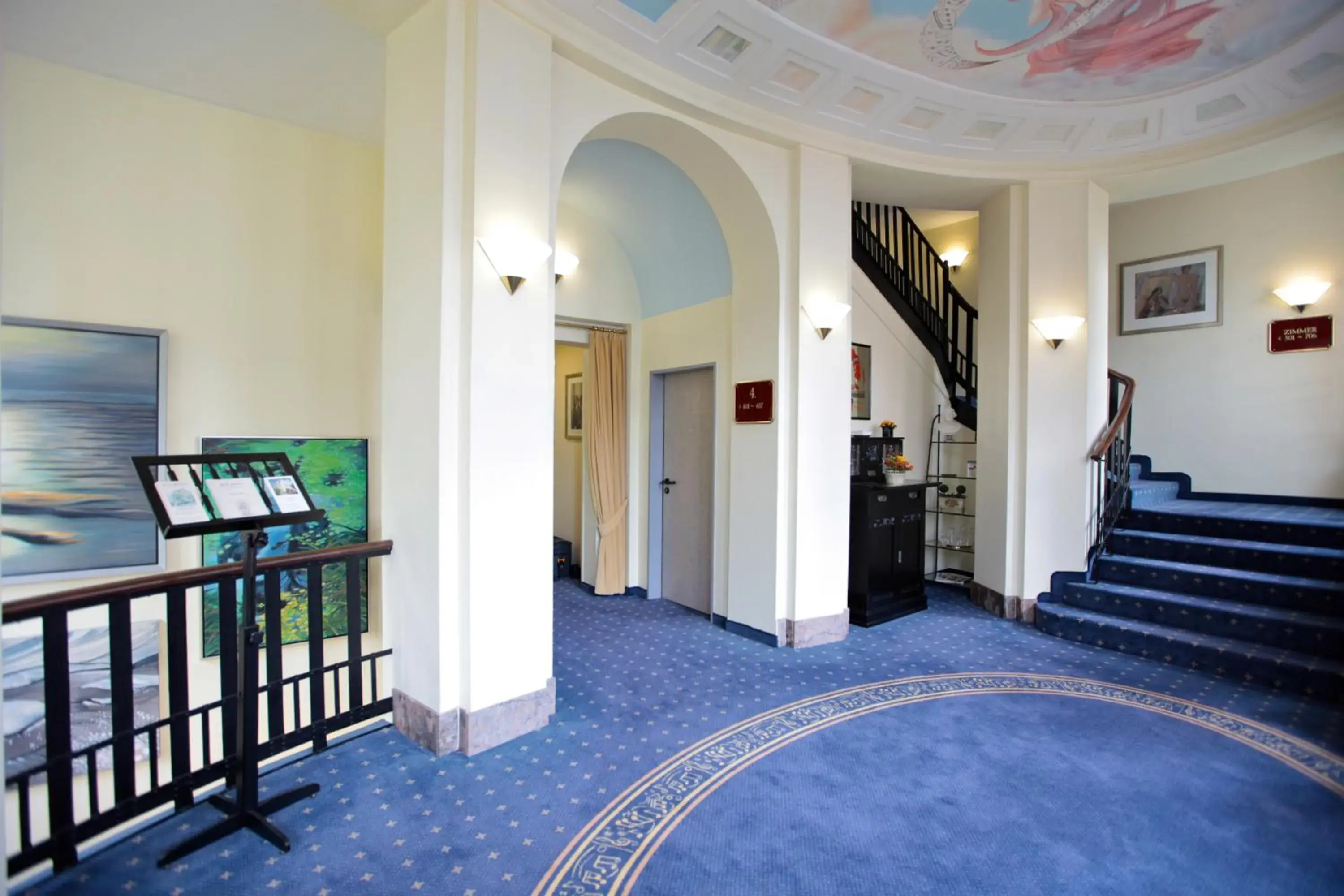 Decorative detail, Lobby/Reception in Hotel Viktoria