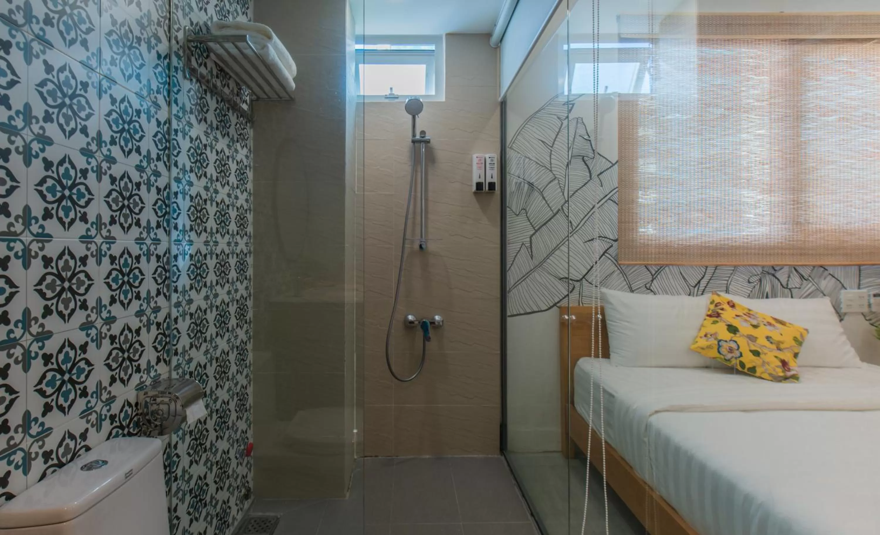 Bathroom, Bed in Shoho Hotel Nha Trang