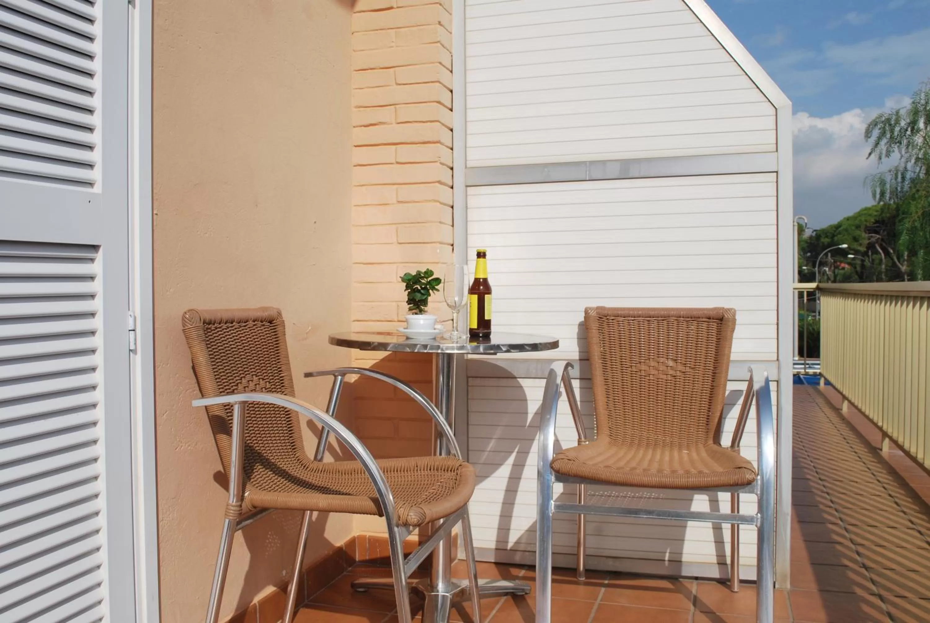 Garden view in Aparthotel Solifemar