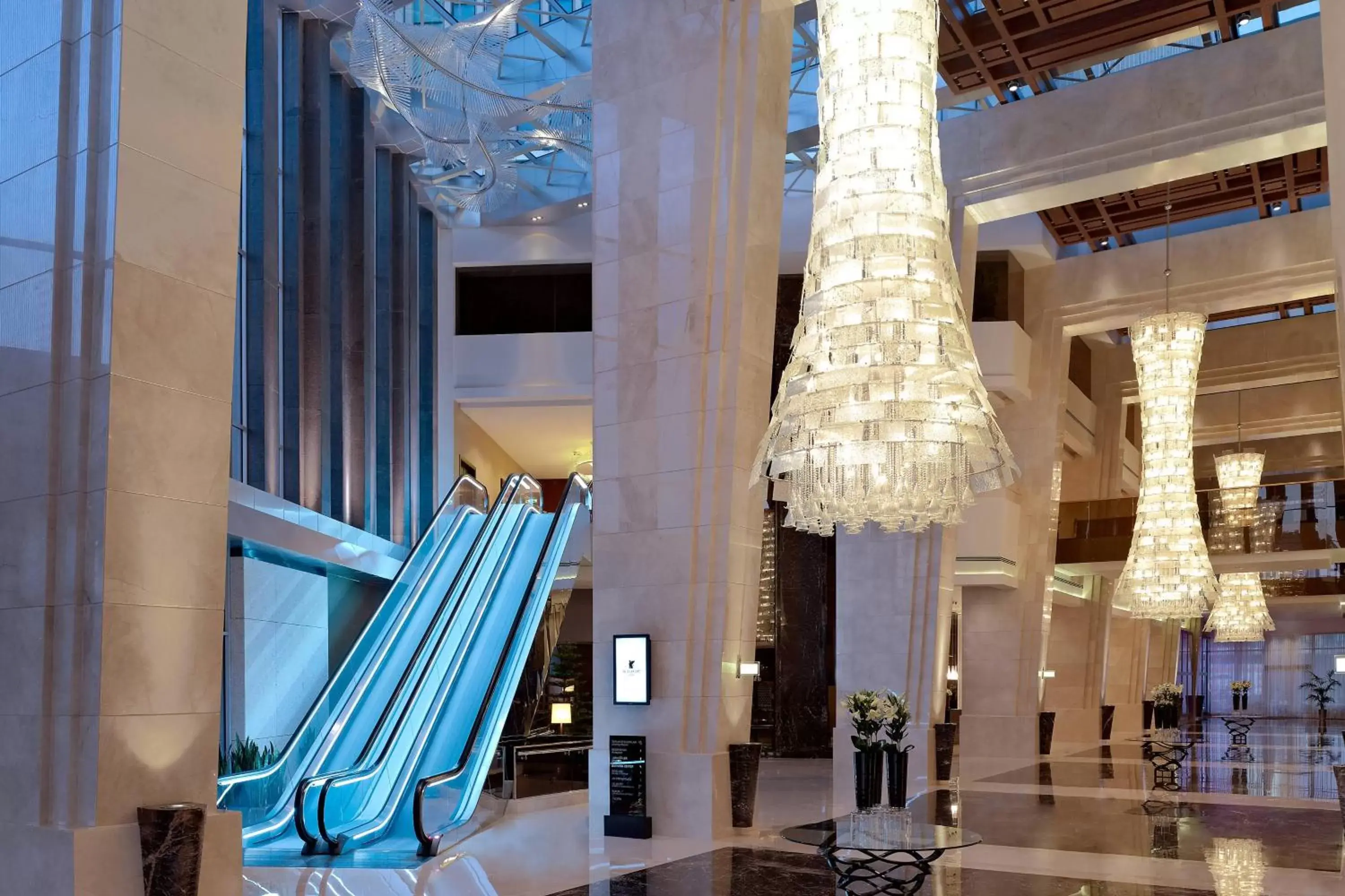 Lobby or reception in JW Marriott Hotel Ankara