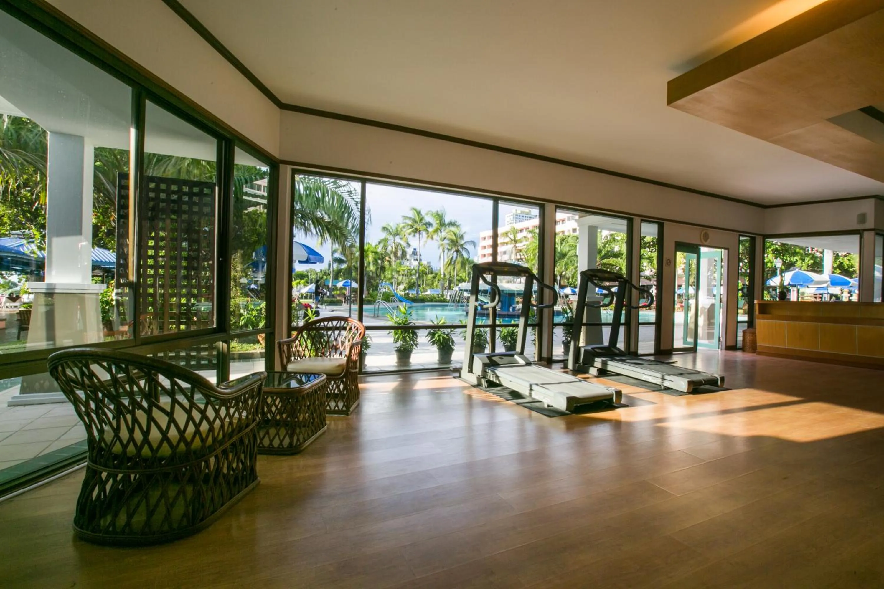 Fitness centre/facilities in Asia Pattaya Hotel