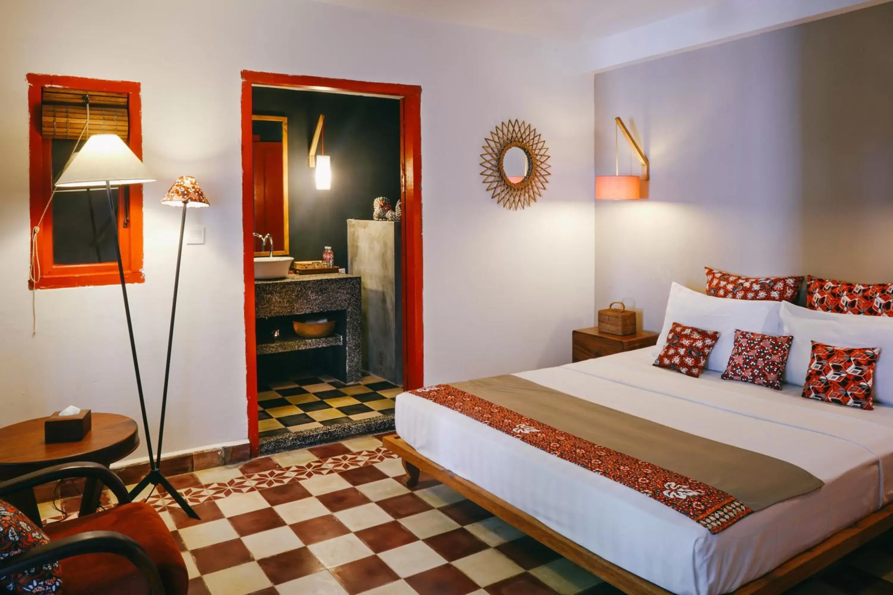 Bed in Rambutan Resort – Siem Reap