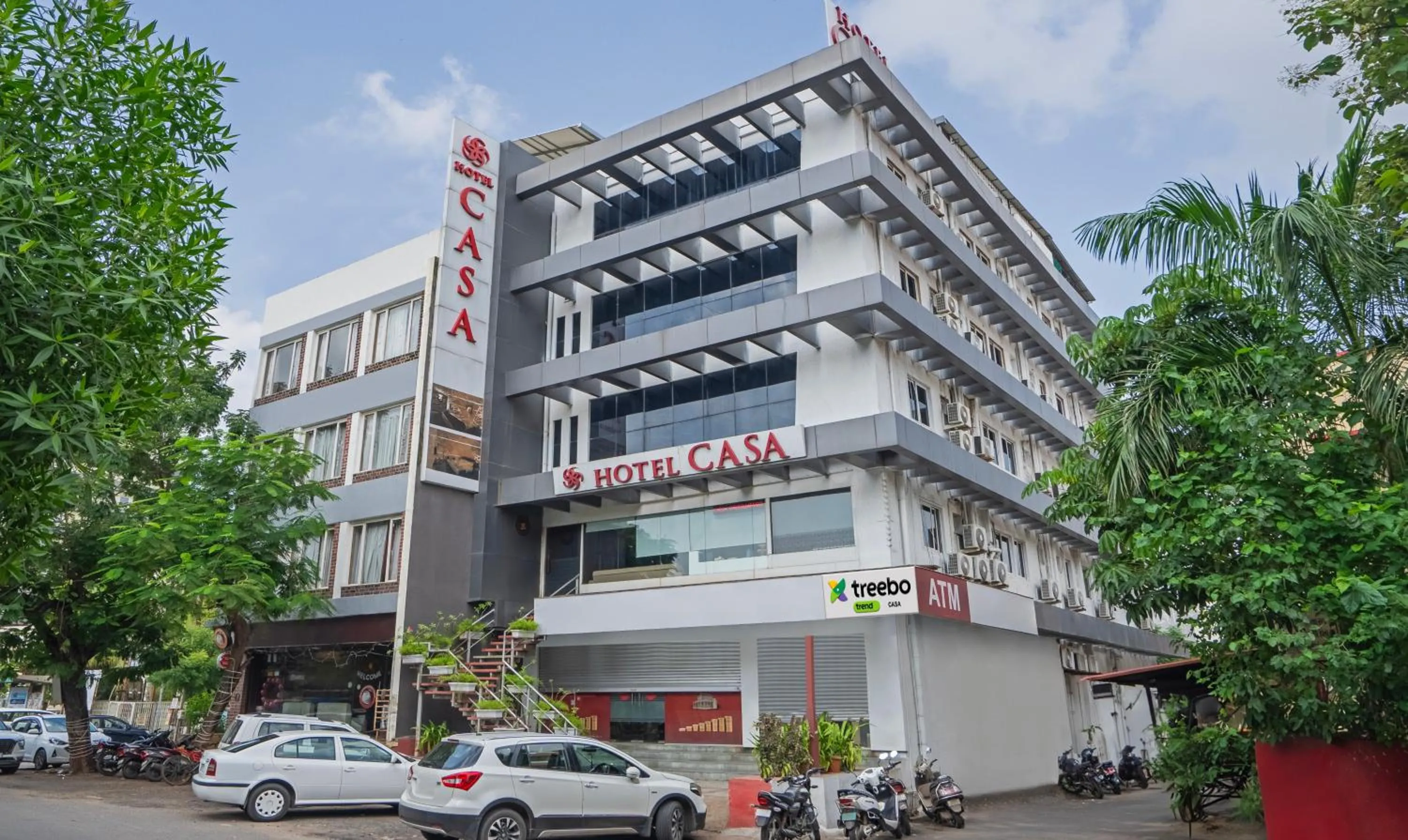 Facade/entrance, Property Building in Hotel Casa, Vadodara
