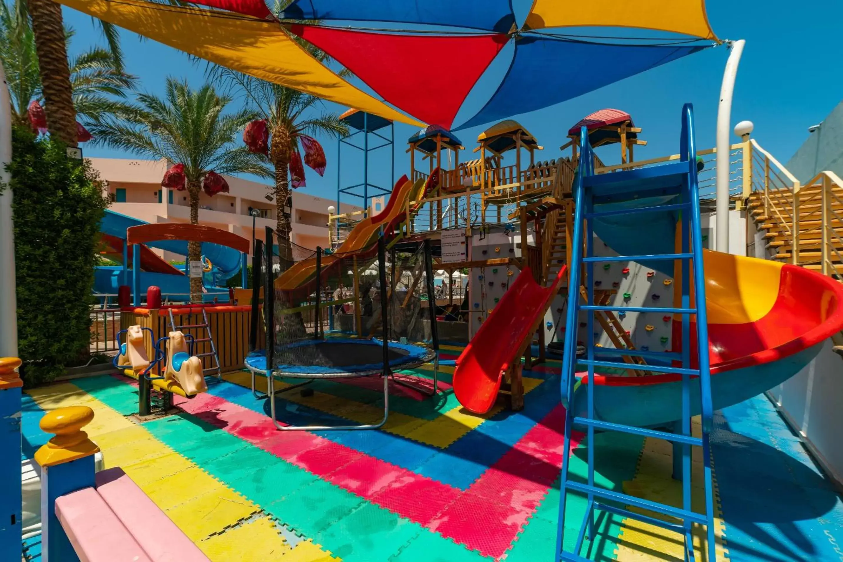 Children play ground, Water Park in MinaMark Beach Resort for Families and Couples Only