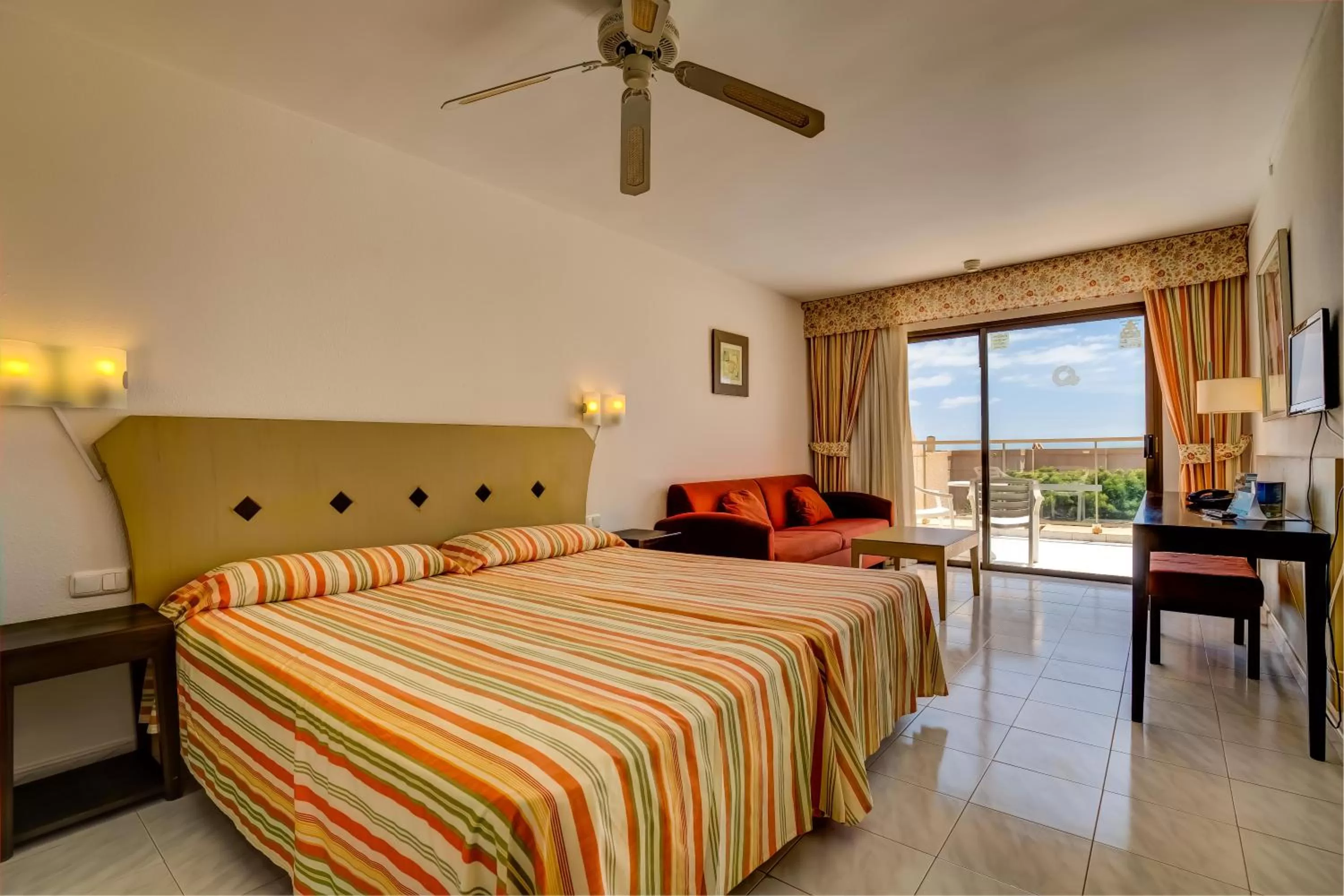 Decorative detail, Bed in SBH Taro Beach Hotel