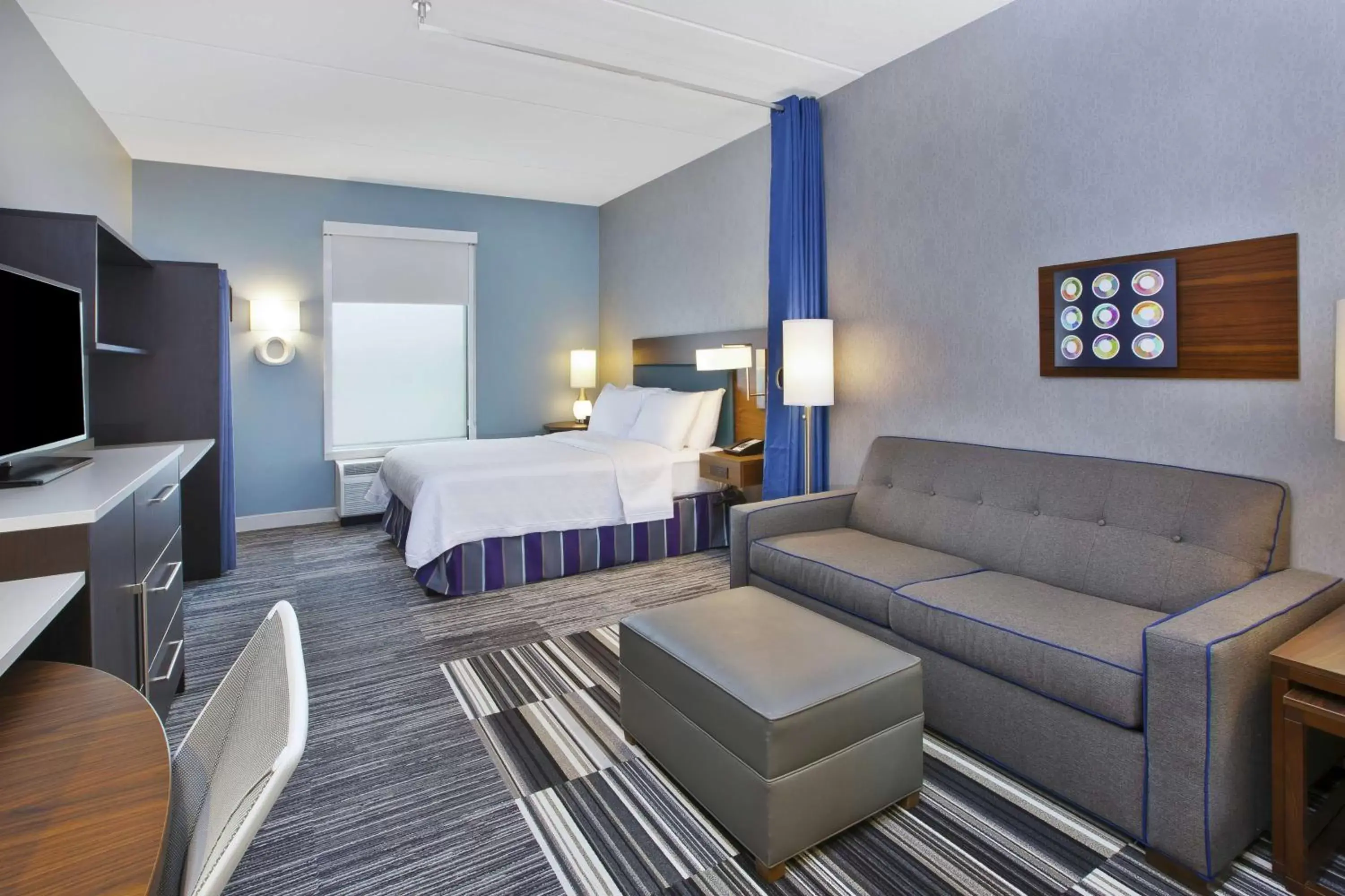 Queen Studio Suite - Hearing Access/Non-Smoking in Home2 Suites By Hilton Pittsburgh Area Beaver Valley Queen Studio Suite - Hearing Access/Non-Smoking in Home2 Suites By Hilton Pittsburgh Area Beaver Valley