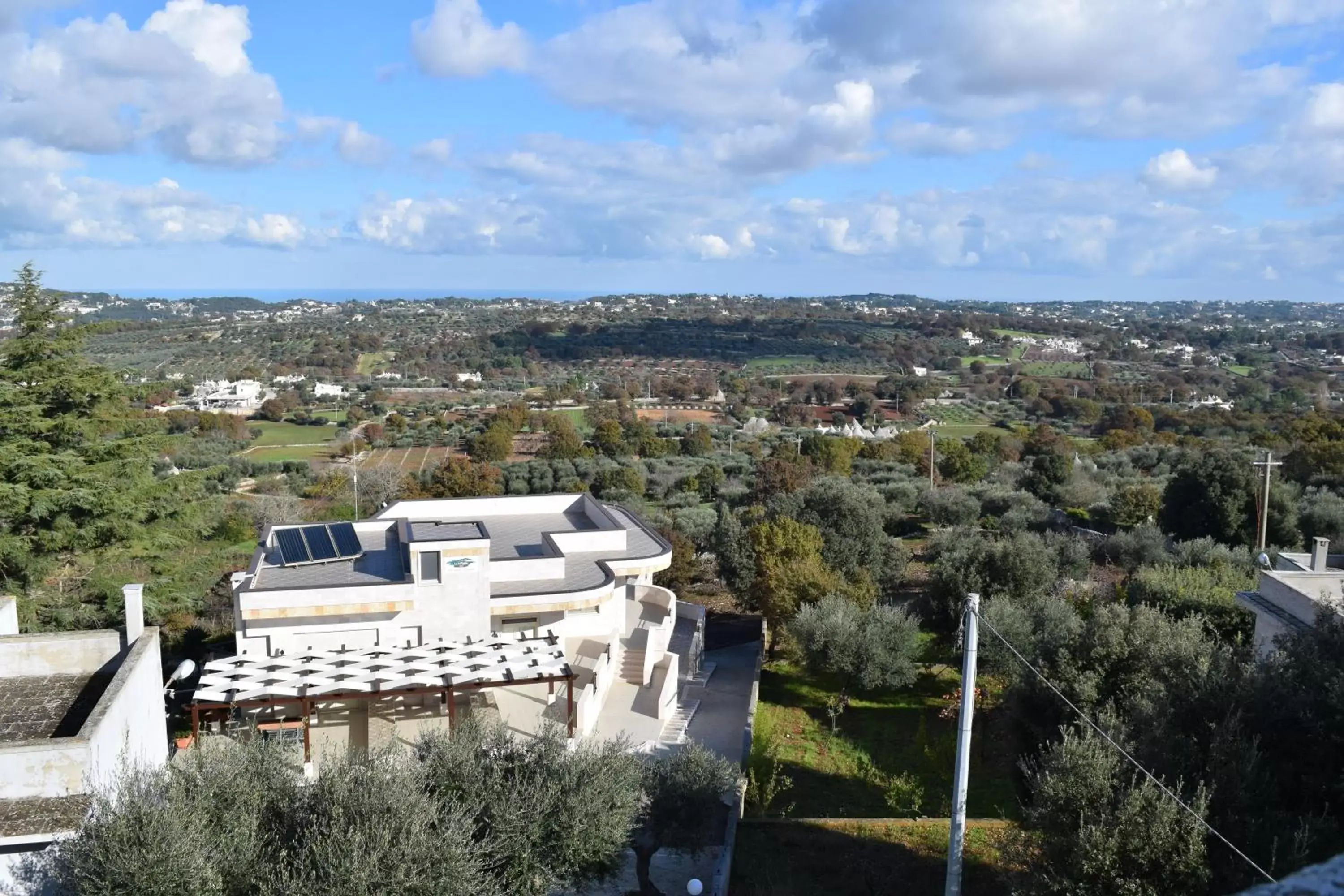 Bird's eye view, Bird's-eye View in Bed & Breakfast La Collinetta