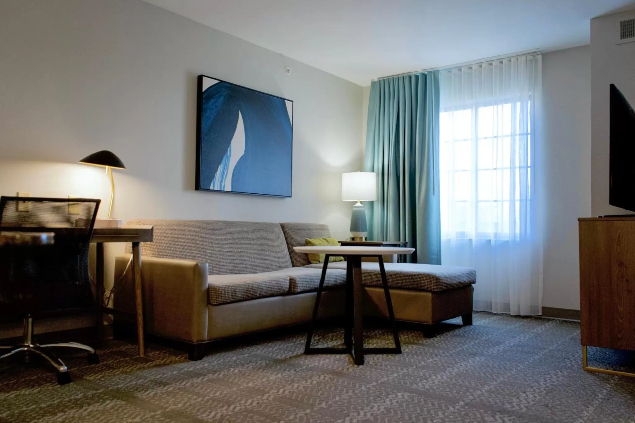 Bedroom in Staybridge Suites Akron-Stow-Cuyahoga Falls by IHG