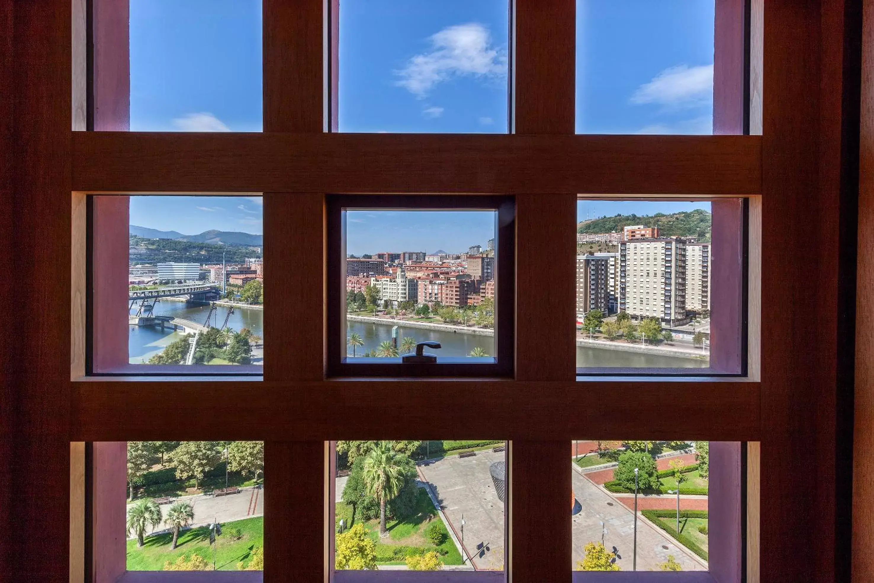 Day, City View in Hotel Melia Bilbao