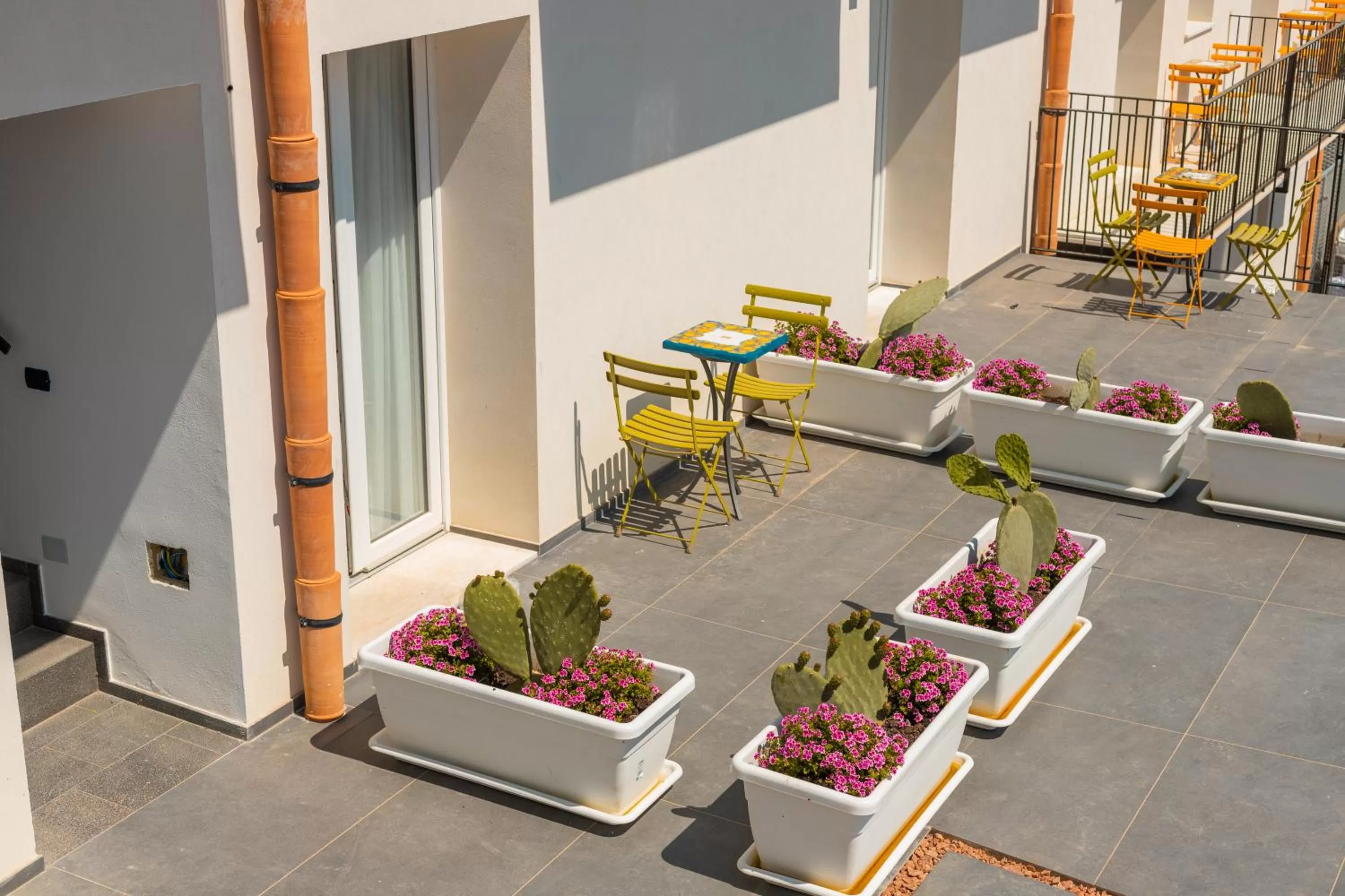 Patio in Villa Totò Resort