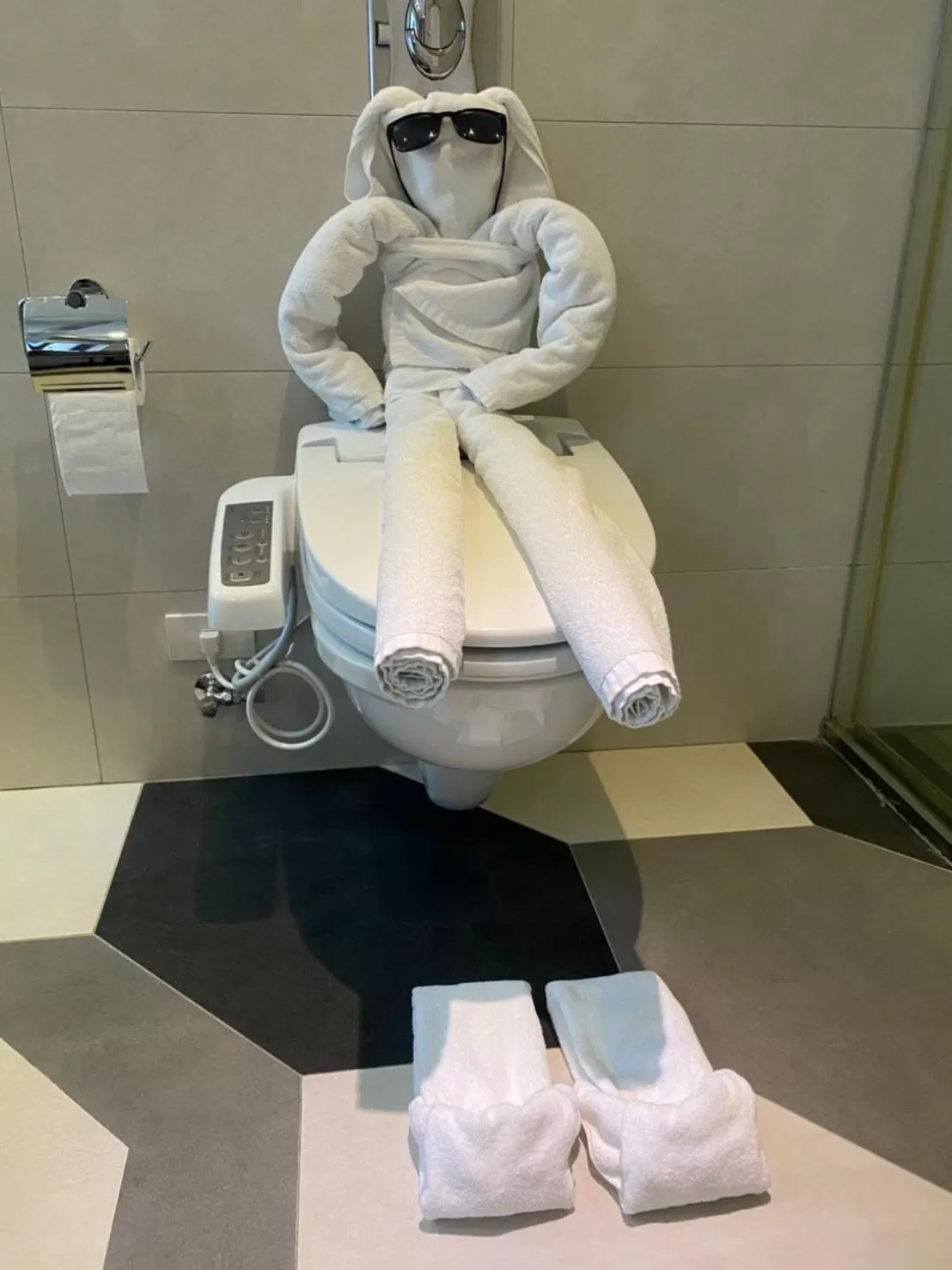 Bathroom in 3 Door Hotel