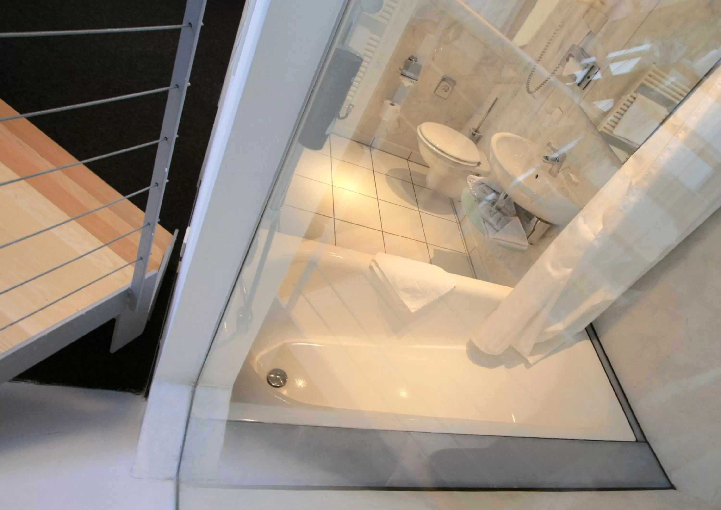 Shower in Chelsea Hotel