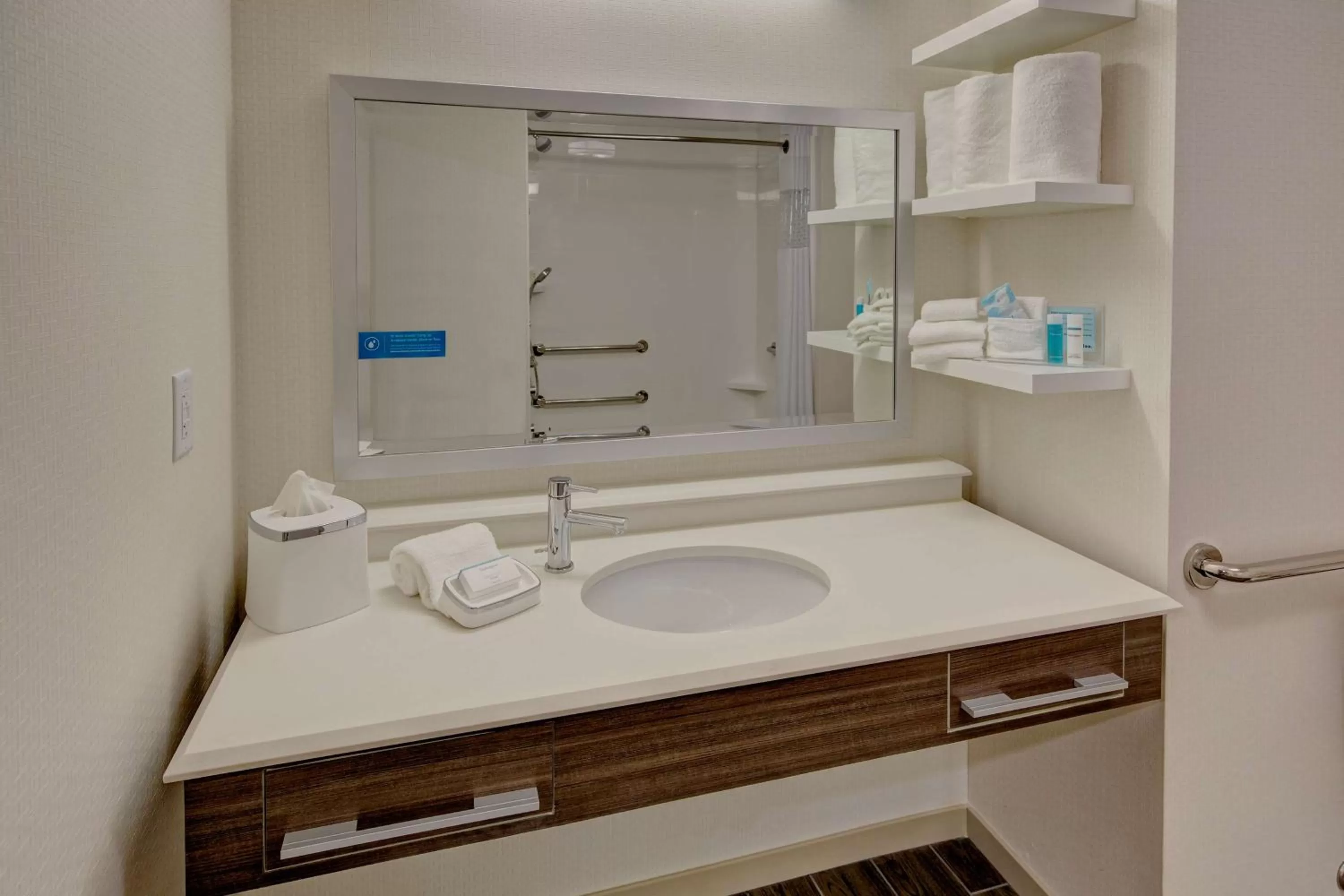 Bathroom in Hampton Inn & Suites By Hilton Nashville Hendersonville Tn