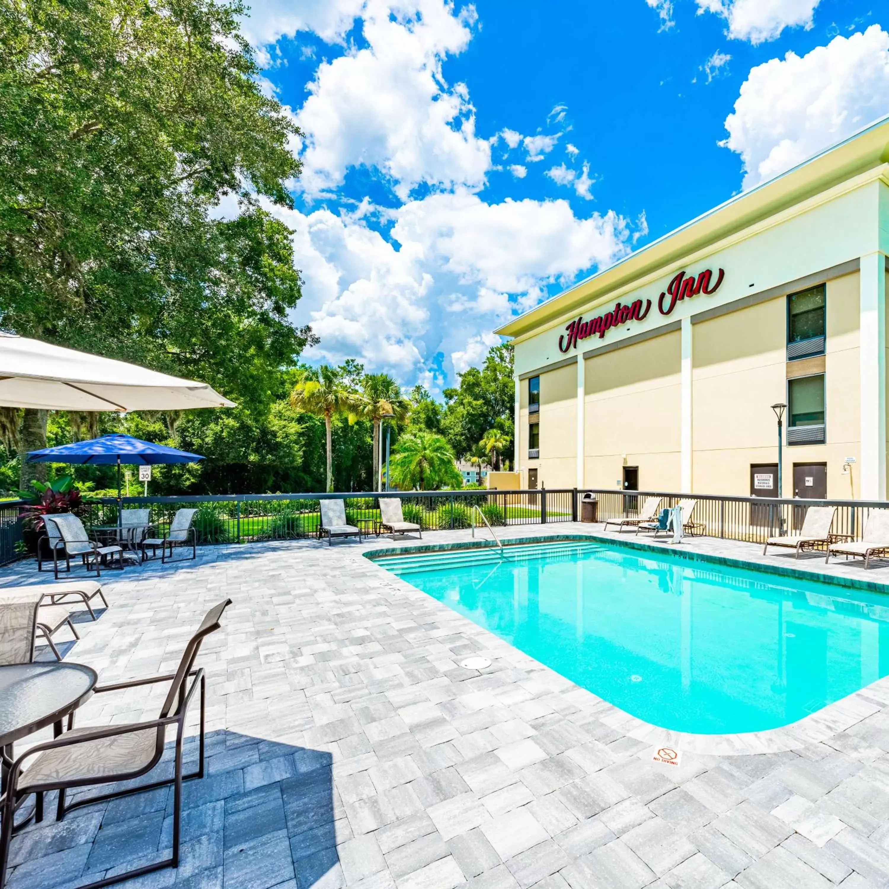 Pool view, Swimming Pool in Hampton Inn Gainesville