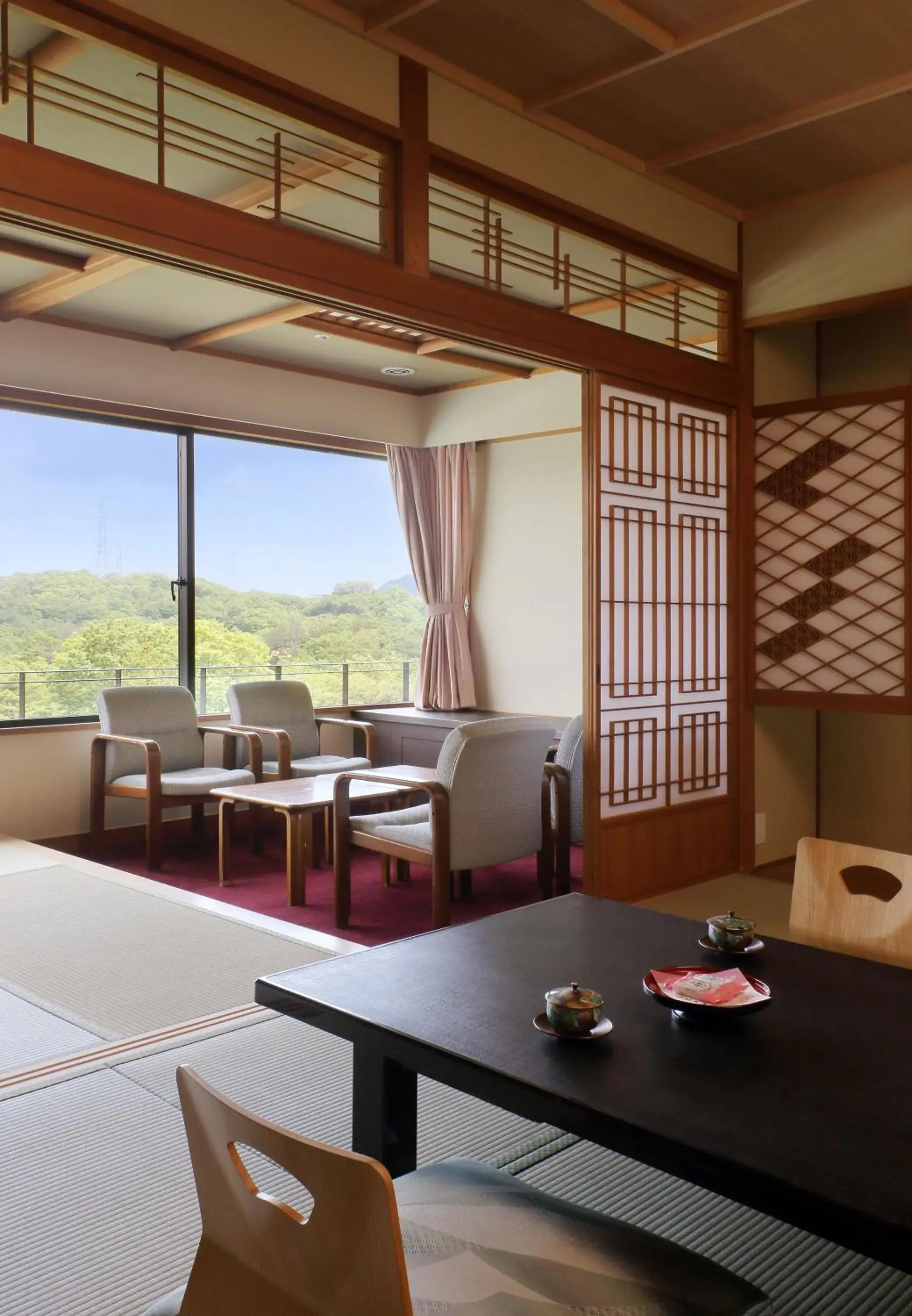 Seating area, Restaurant/Places to Eat in Ryokusuitei