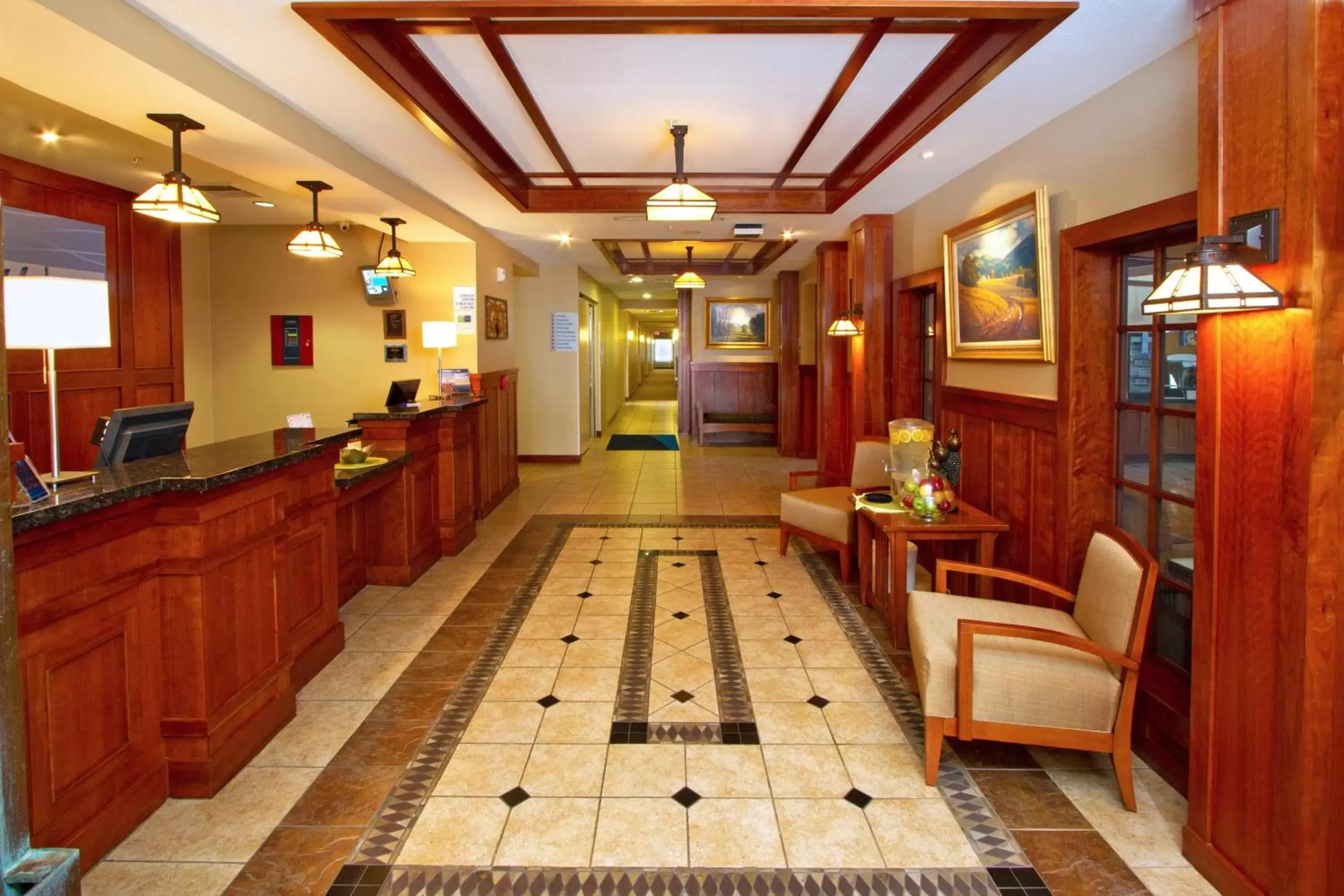 Property building, Lobby/Reception in Holiday Inn Express Turlock, an IHG Hotel