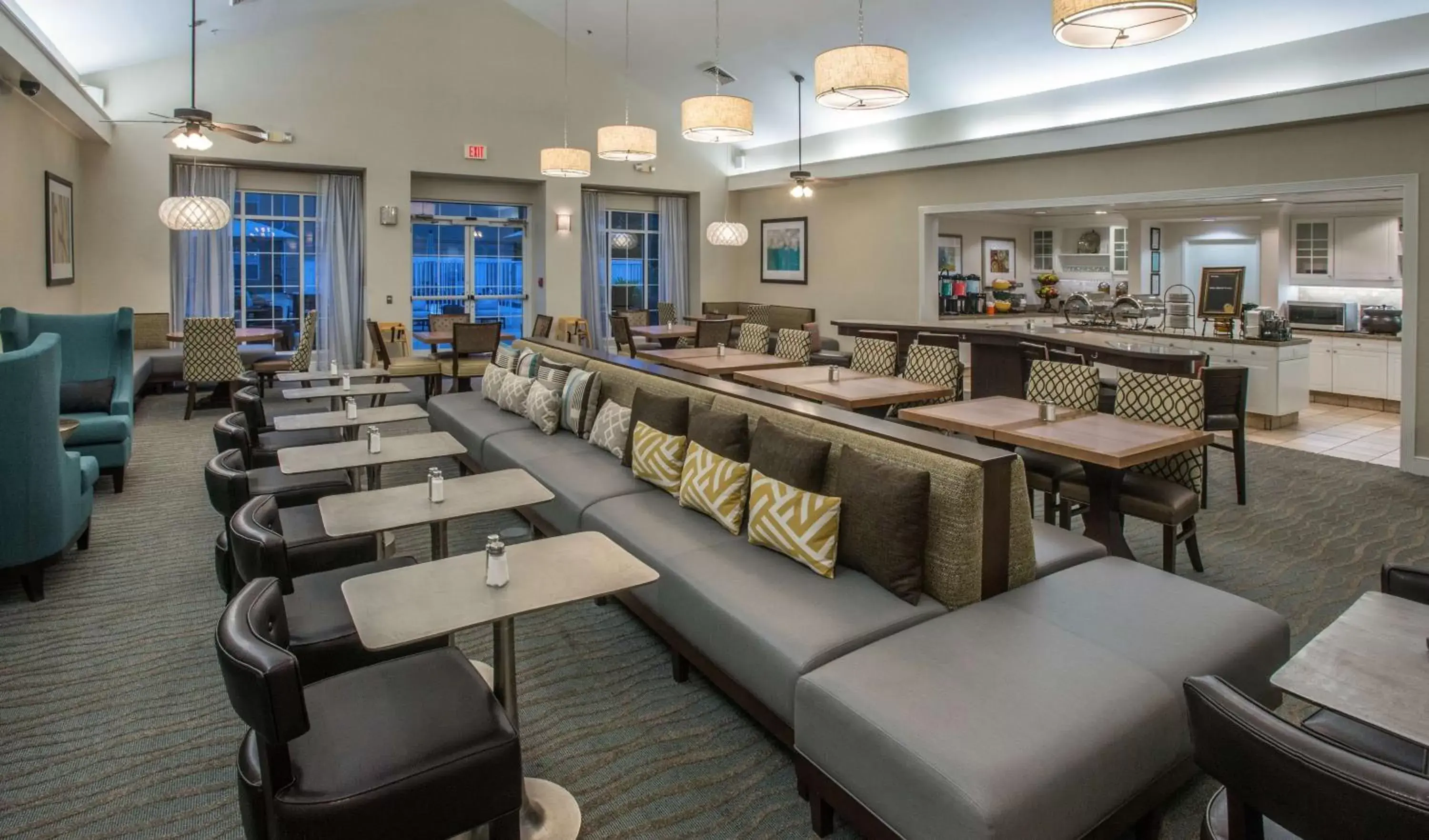 Lobby or reception, Restaurant/Places to Eat in Homewood Suites by Hilton Montgomery