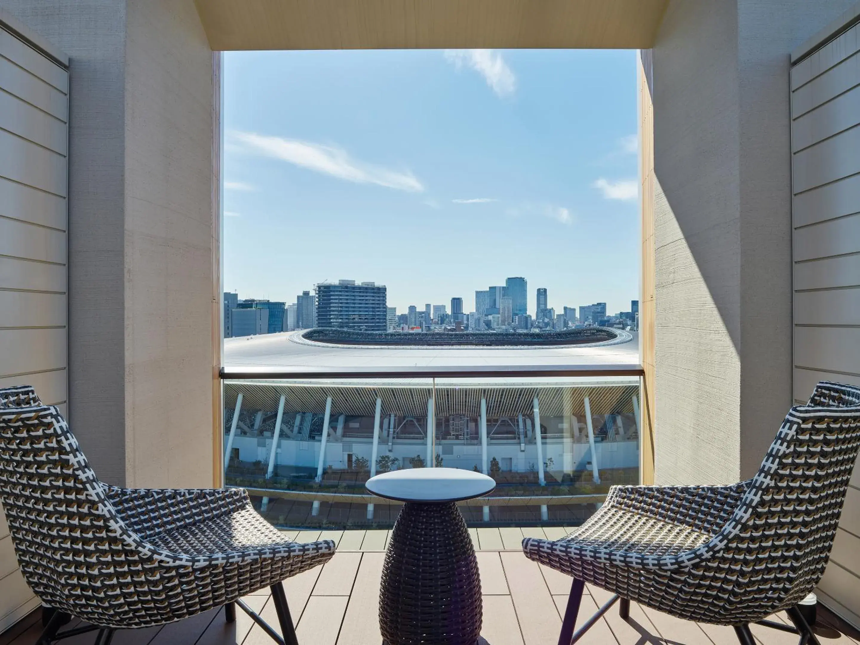 View (from property/room), Balcony/Terrace in Mitsui Garden Hotel Jingugaien Tokyo Premier