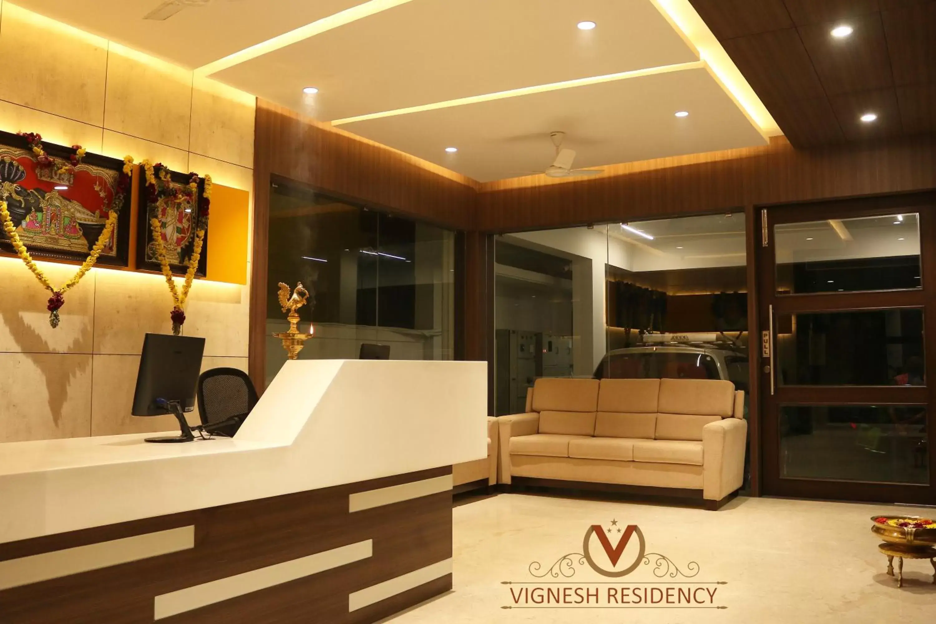 Lobby or reception in Vignesh Residency Lobby or reception in Vignesh Residency