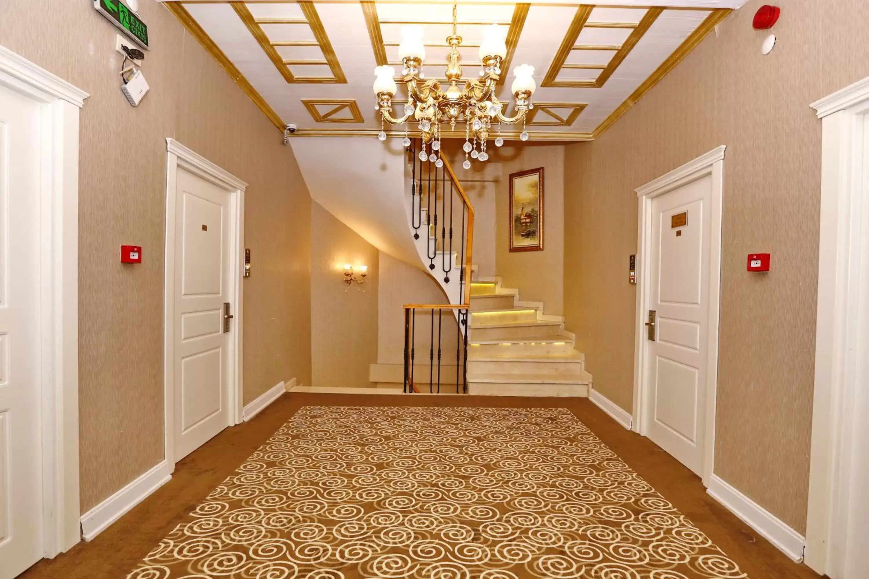 Decorative detail, Lobby/Reception in Diamond Royal Hotel