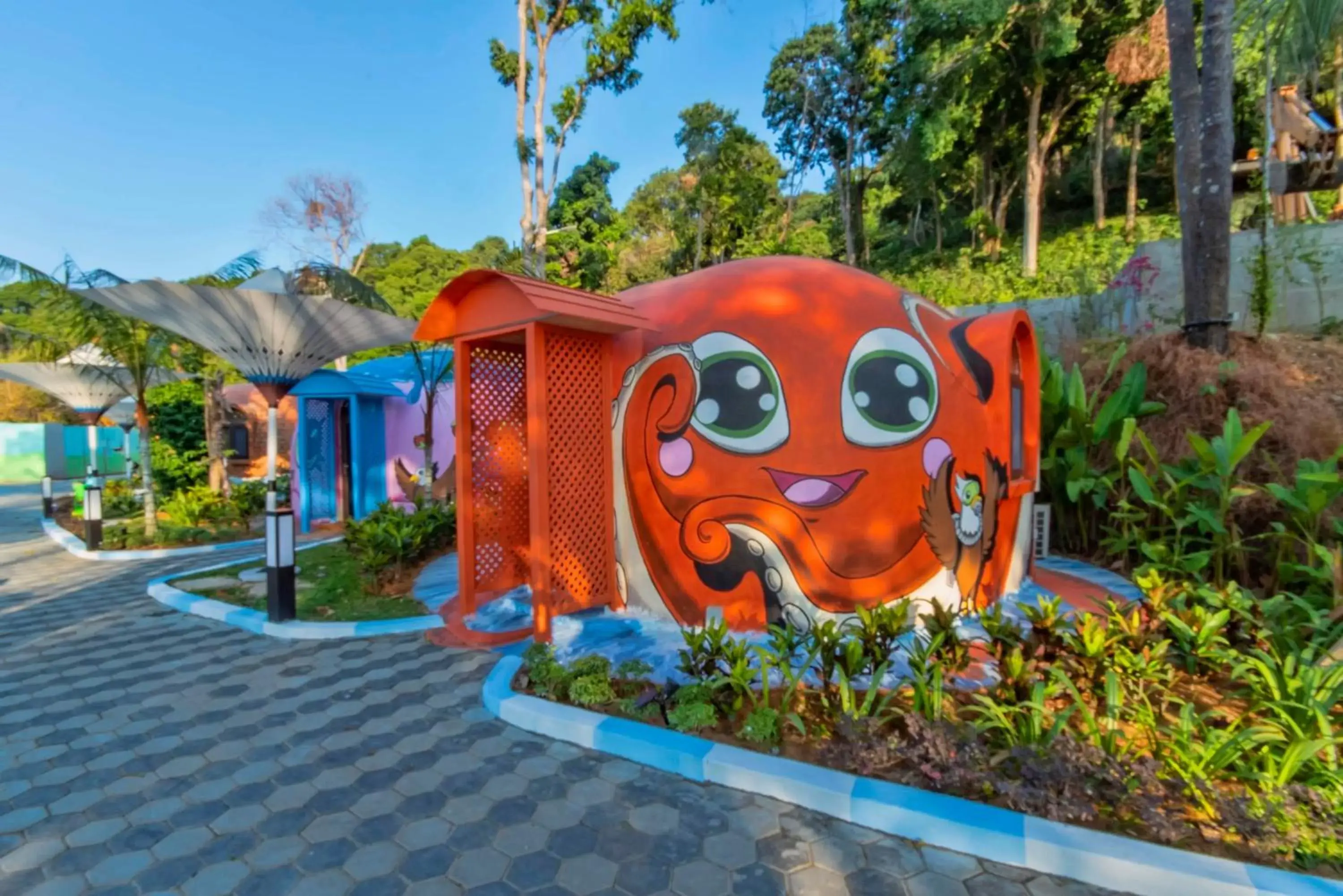 Property building in MyRus Resort Langkawi Property building in MyRus Resort Langkawi