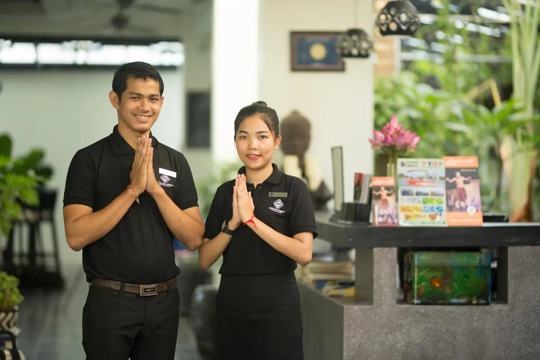 Staff in Monthara Angkor Residence