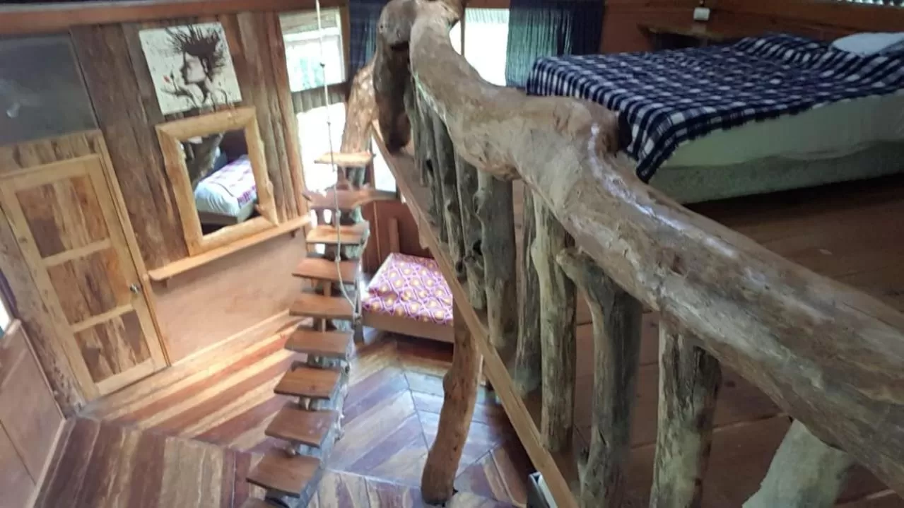 Bed in Utopia Eco Hotel