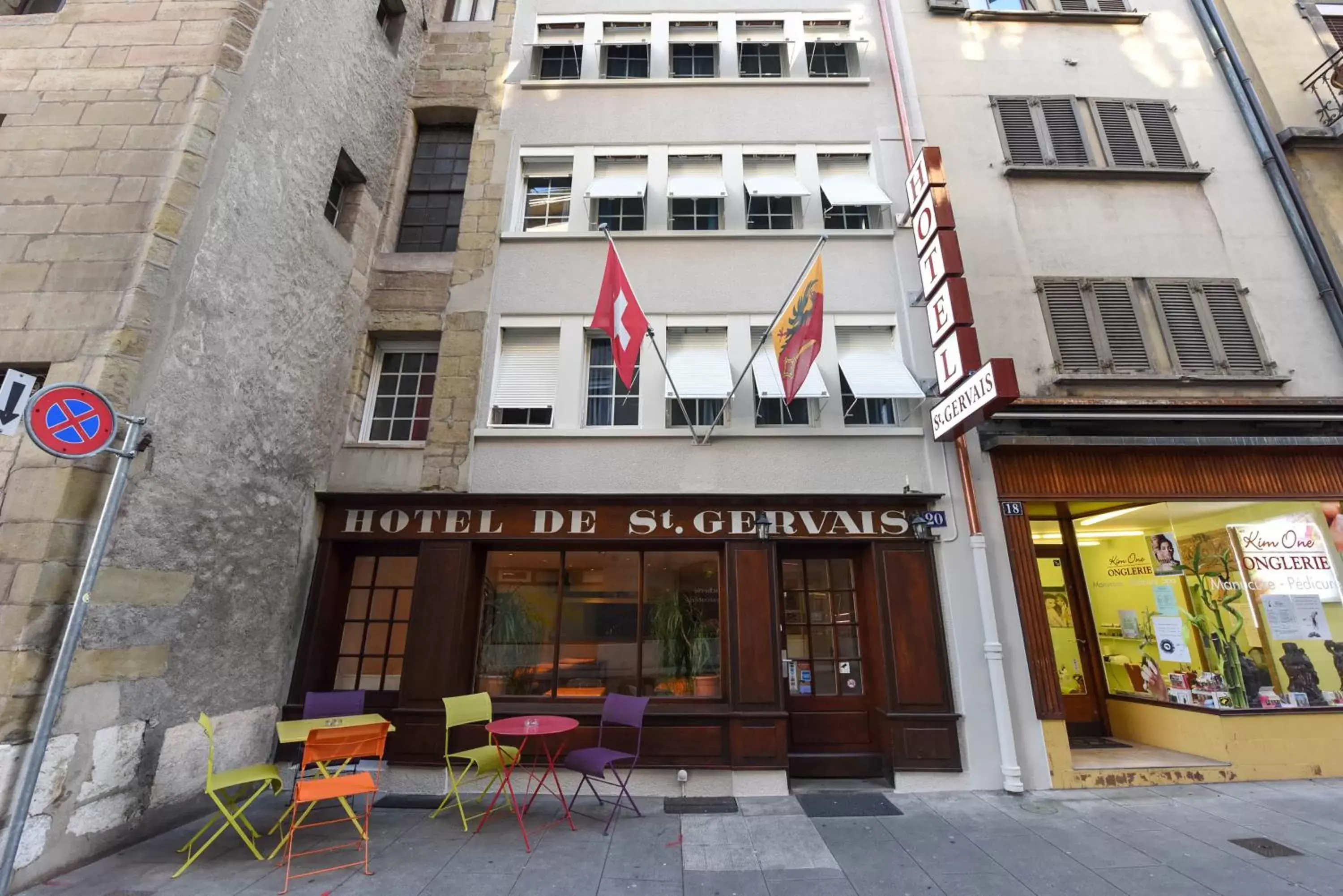 Facade/entrance in Hotel St. Gervais