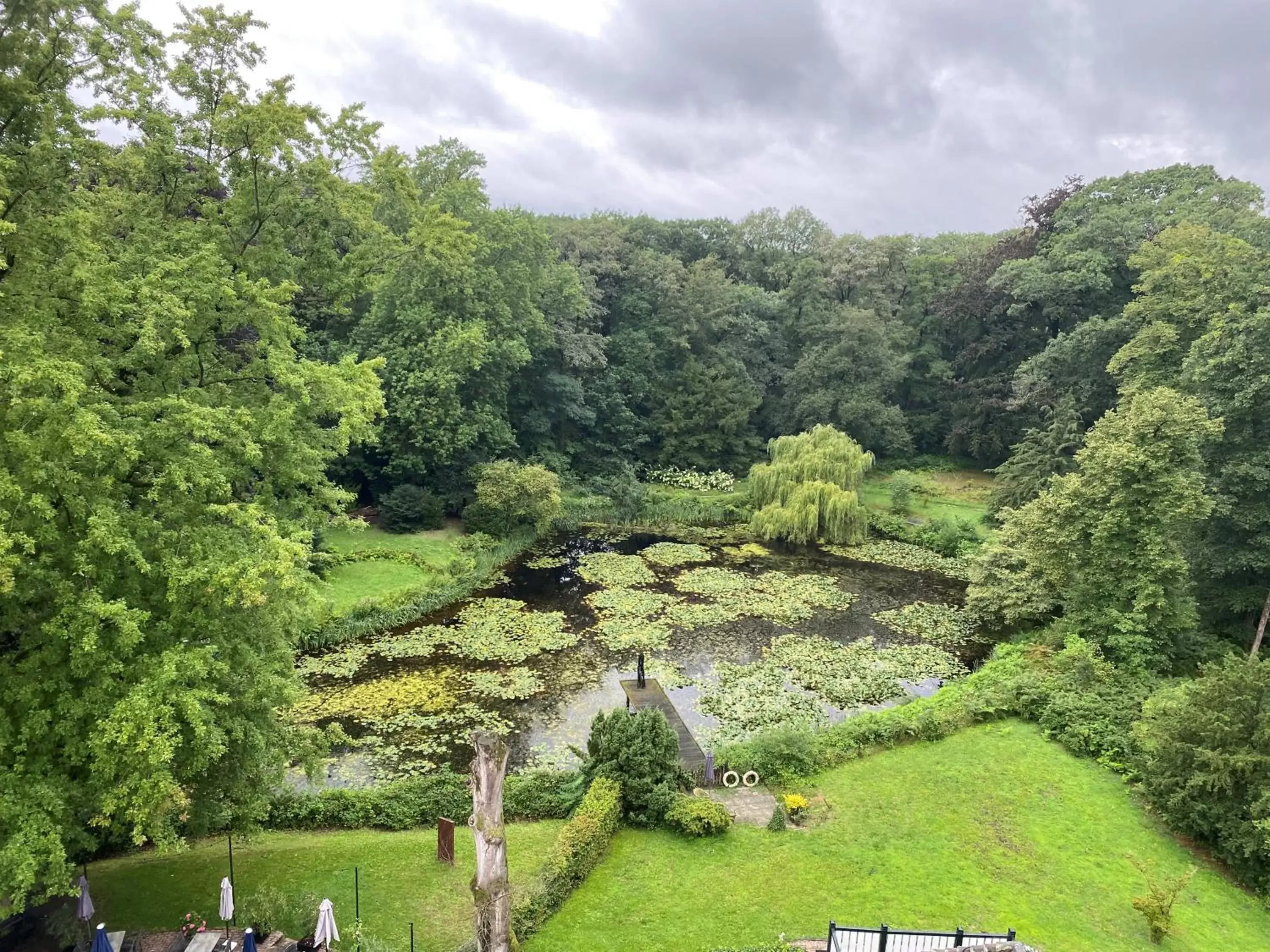 Garden in Hotel Erve Hulsbeek