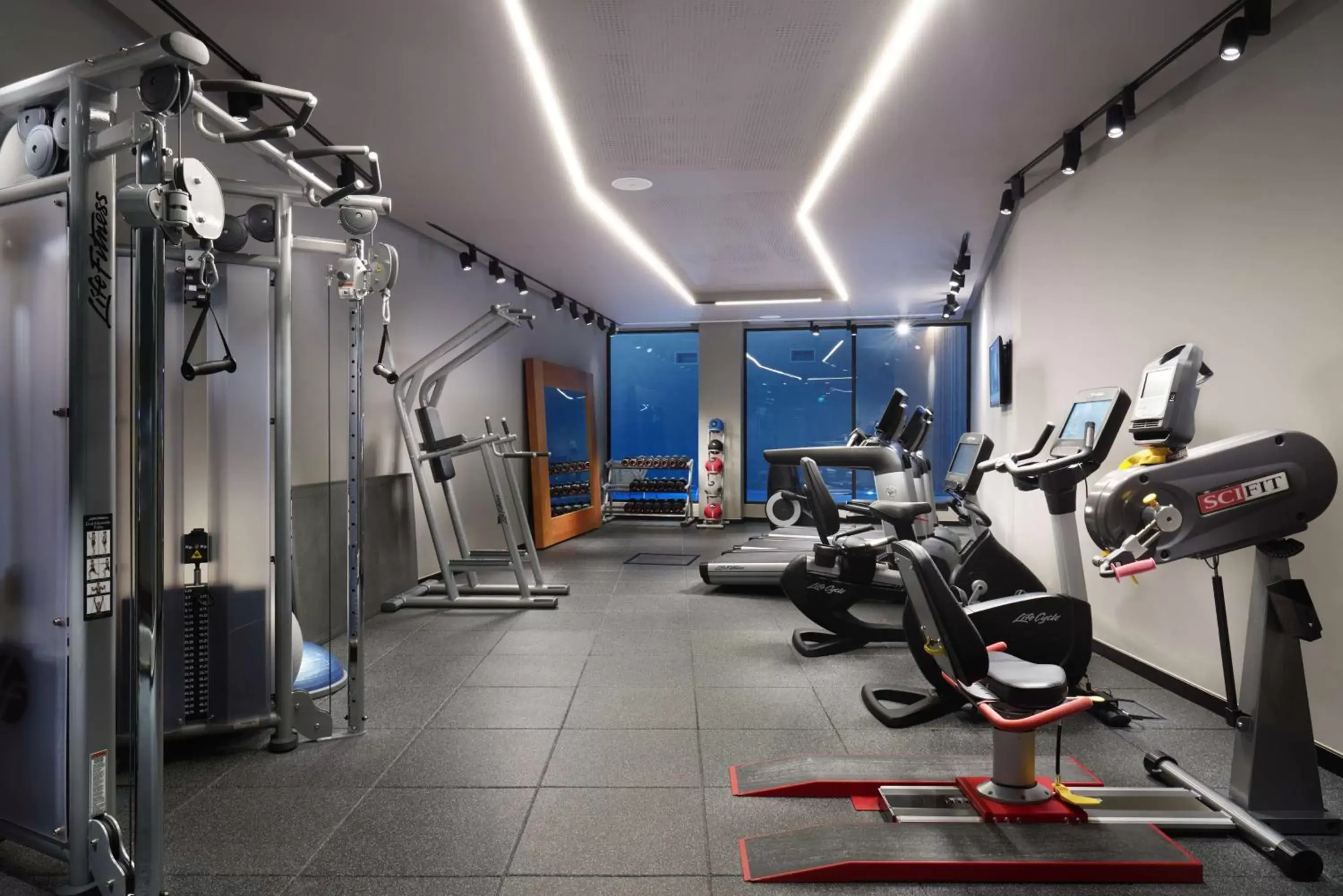 Fitness centre/facilities, Fitness Center/Facilities in Hilton London Bankside