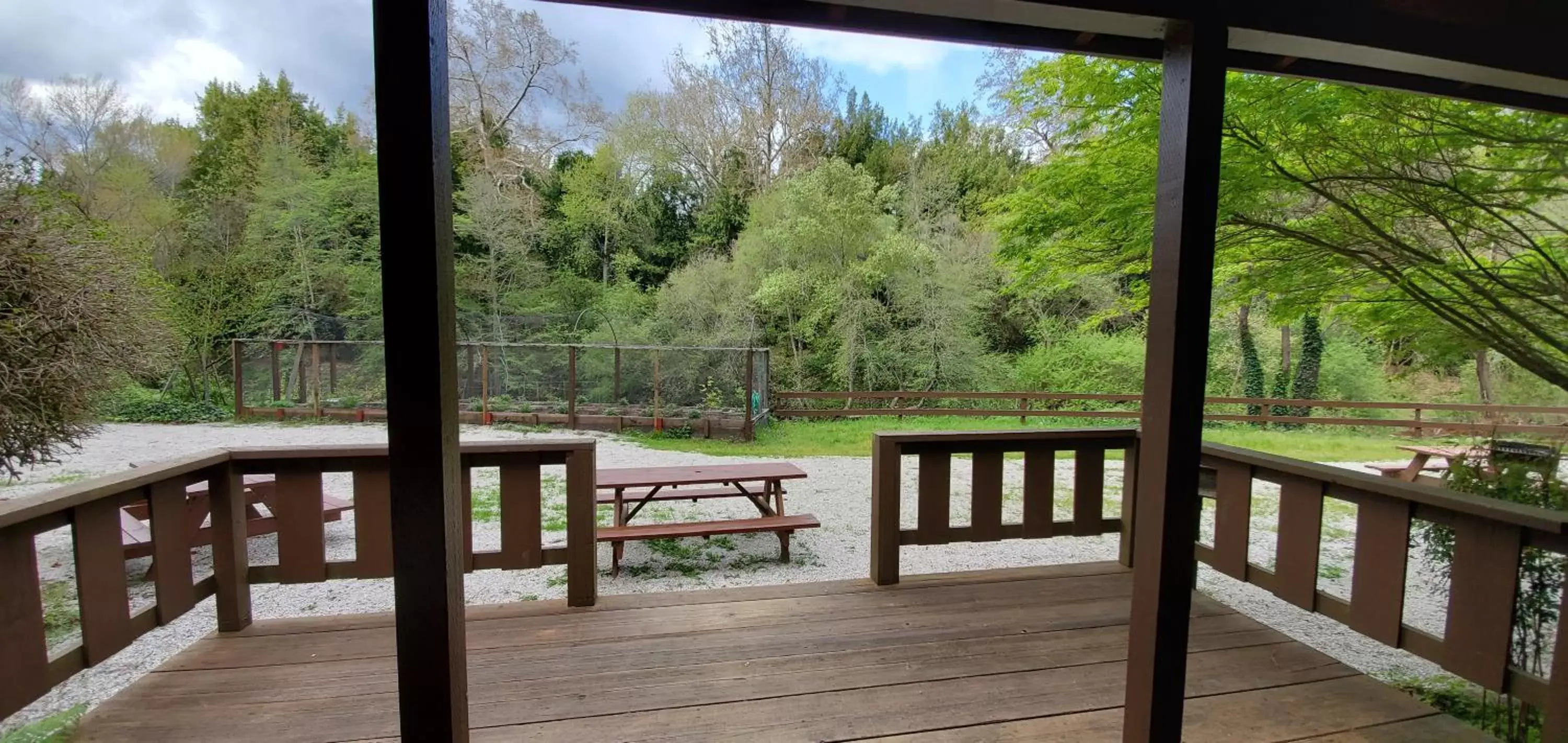 Patio in Fern River Resort