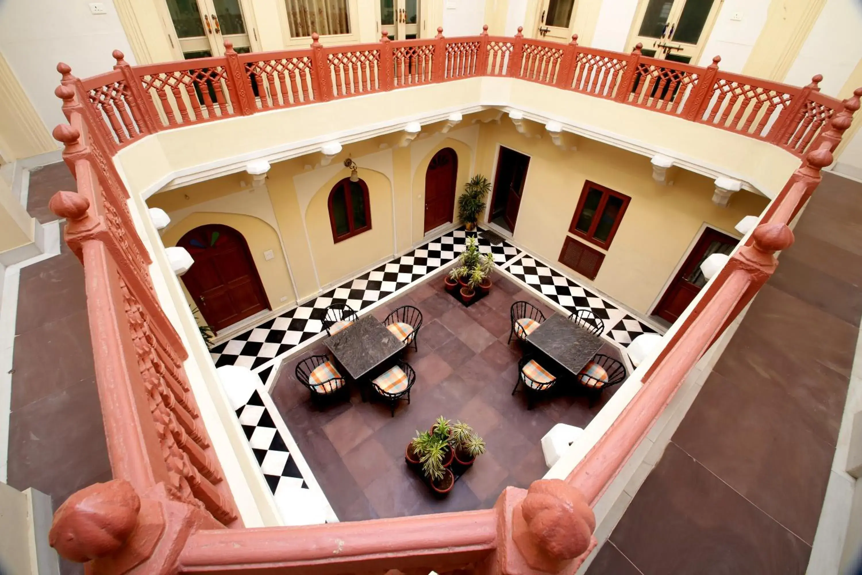 Patio in Khatu Haveli