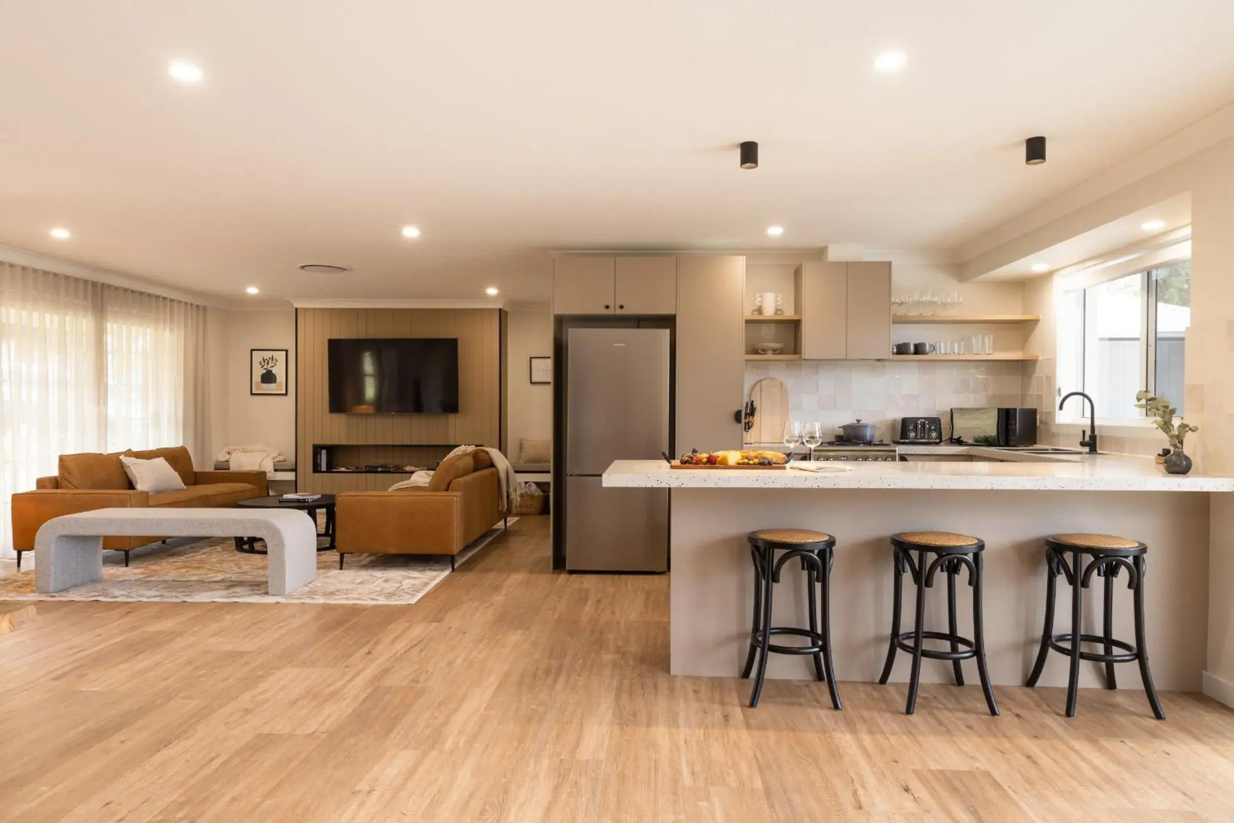 TV and multimedia, Kitchen/Kitchenette in Hermitage Lodge