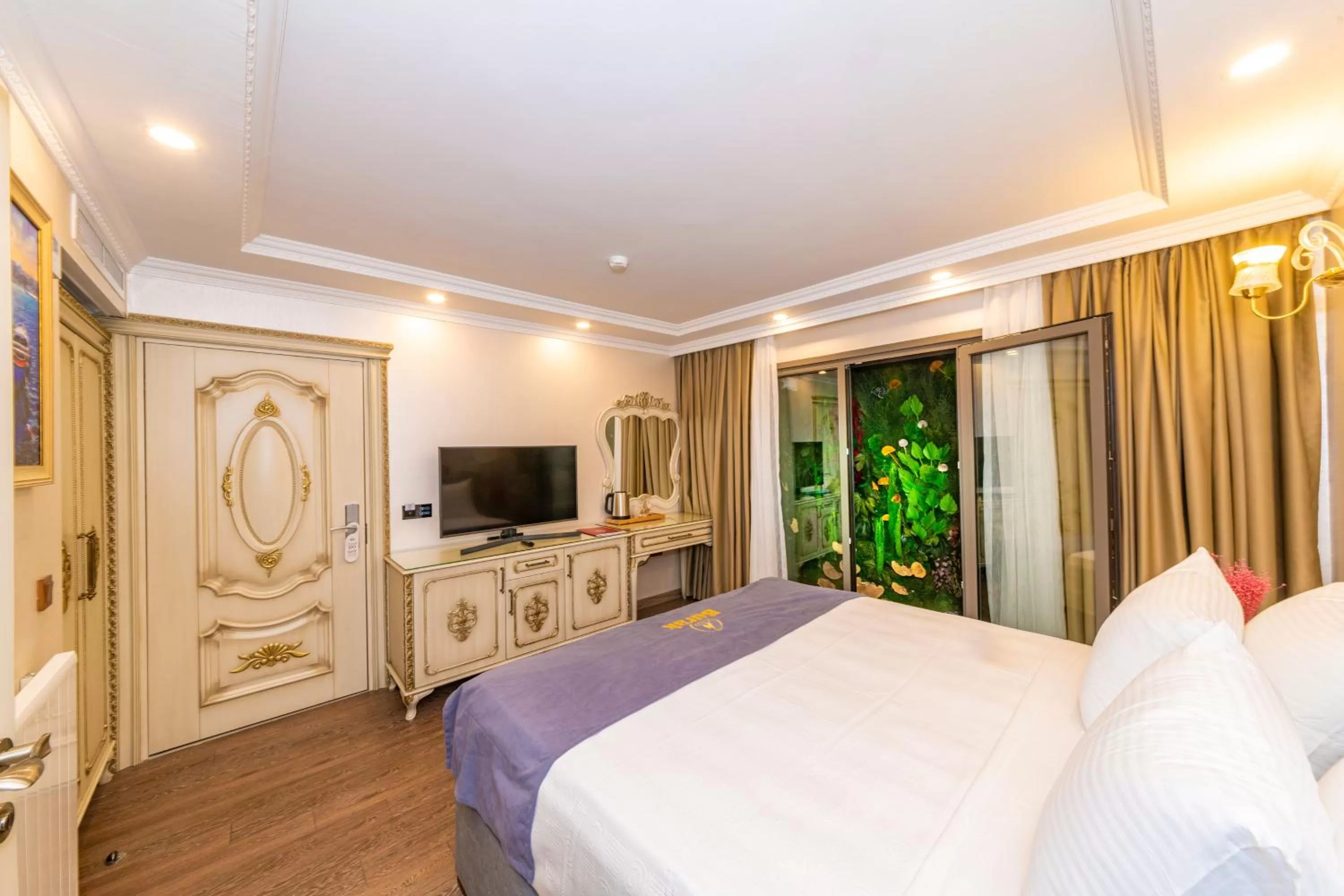 Bed in Almadina Hotel Istanbul