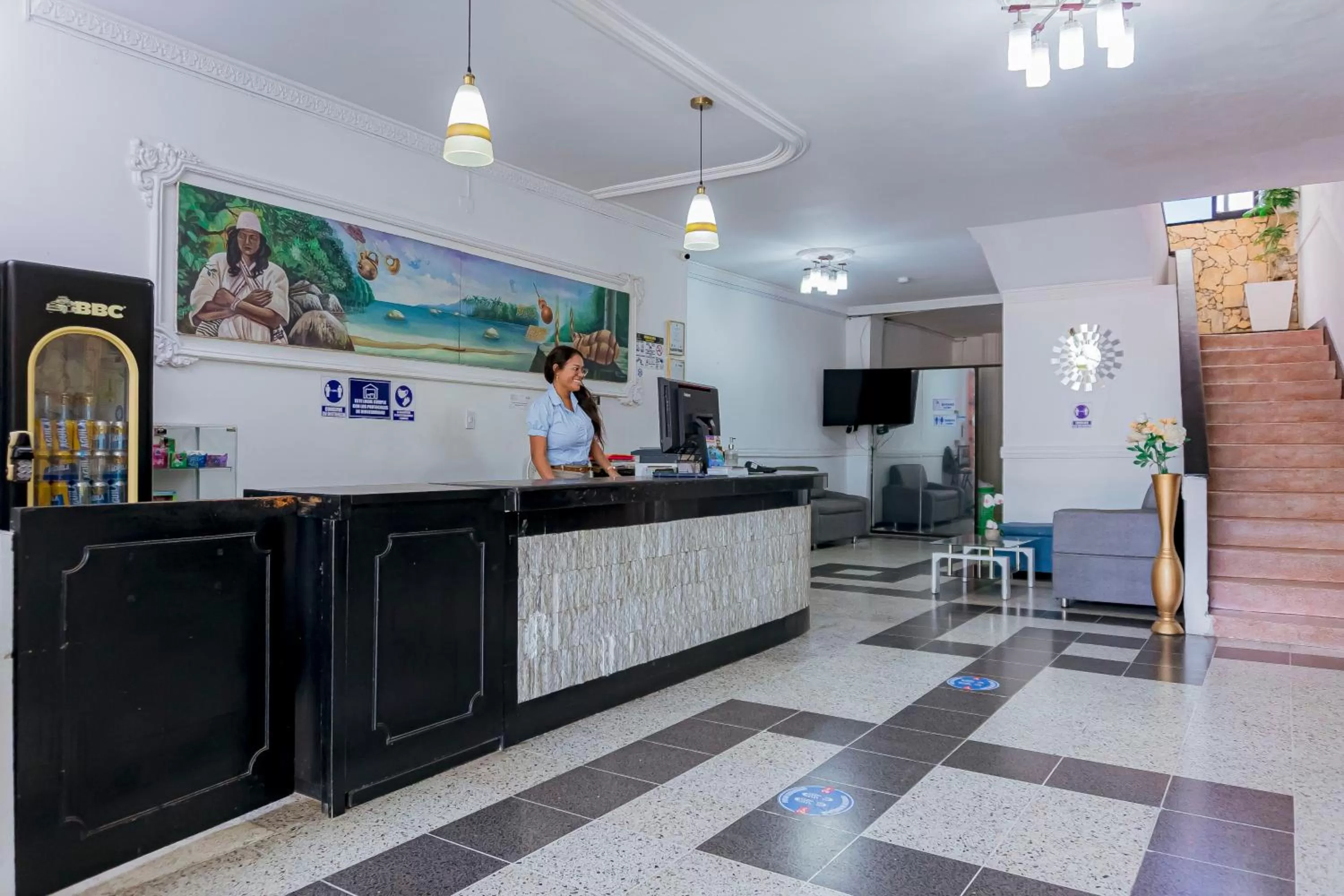 Lobby or reception, Lobby/Reception in HOTEL SOL INN SANTA Marta