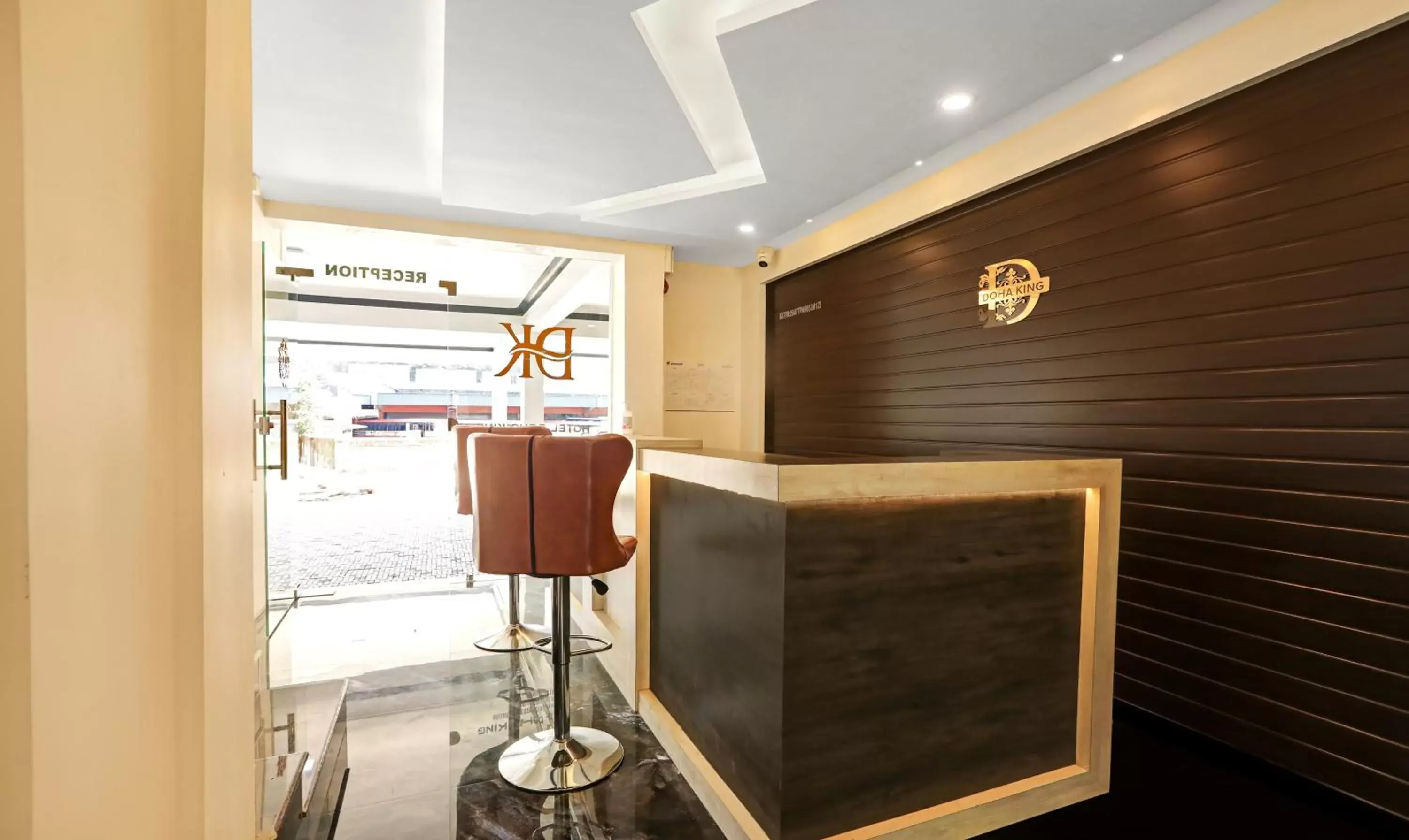 Lobby or reception in Treebo Doha King Lobby or reception in Treebo Doha King