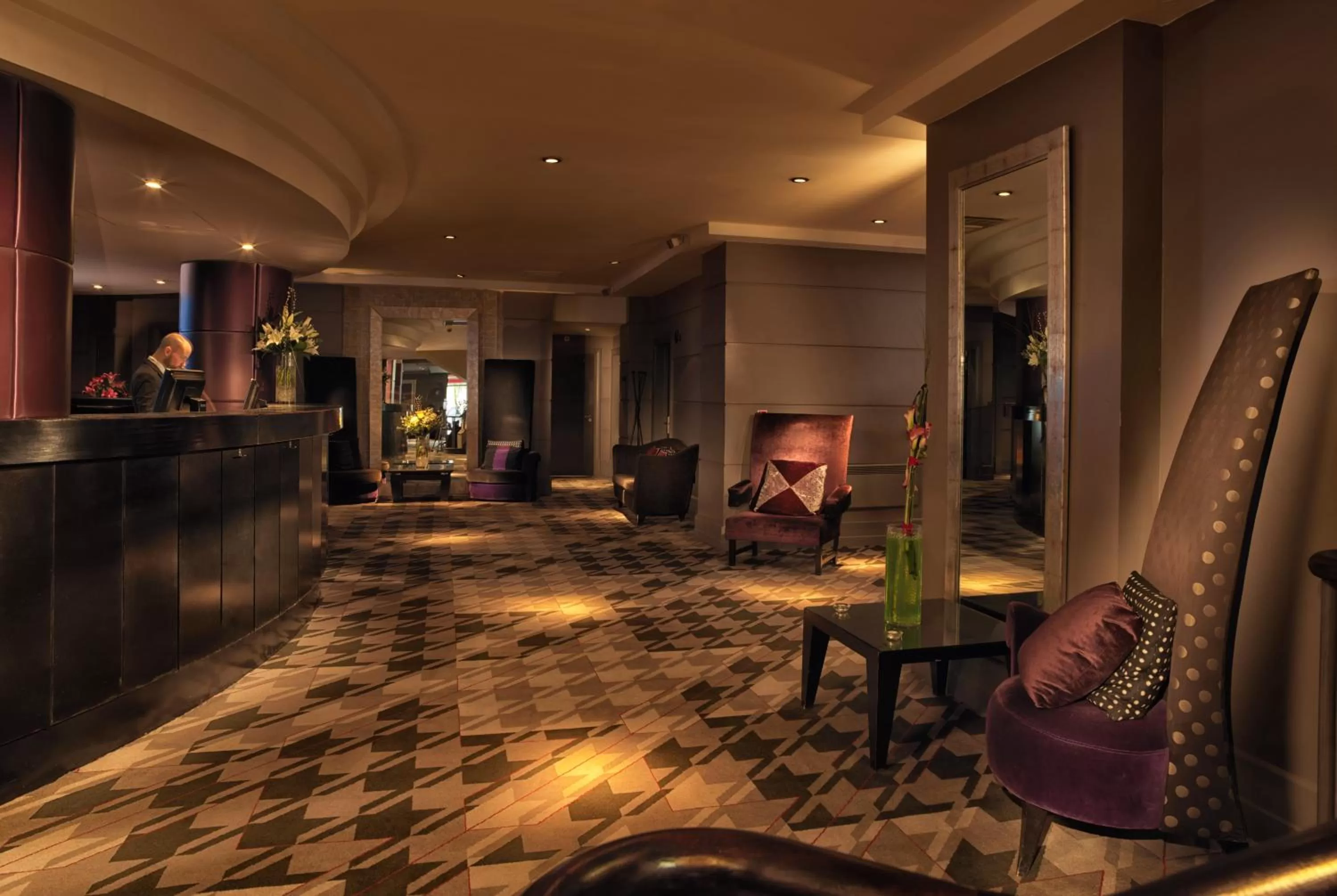 Lobby or reception in Malmaison Newcastle