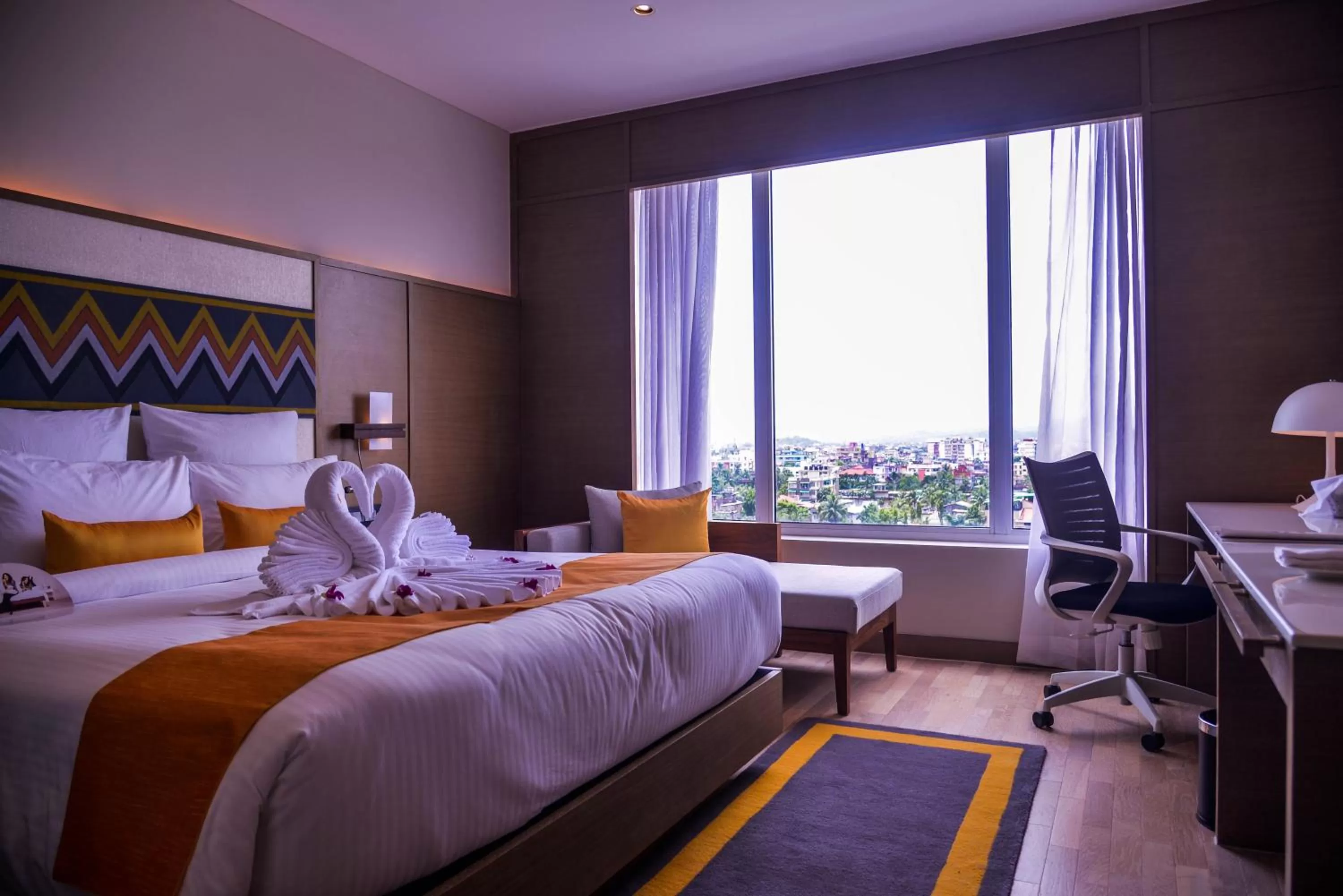 Photo of the whole room, Bed in Novotel Guwahati GS Road