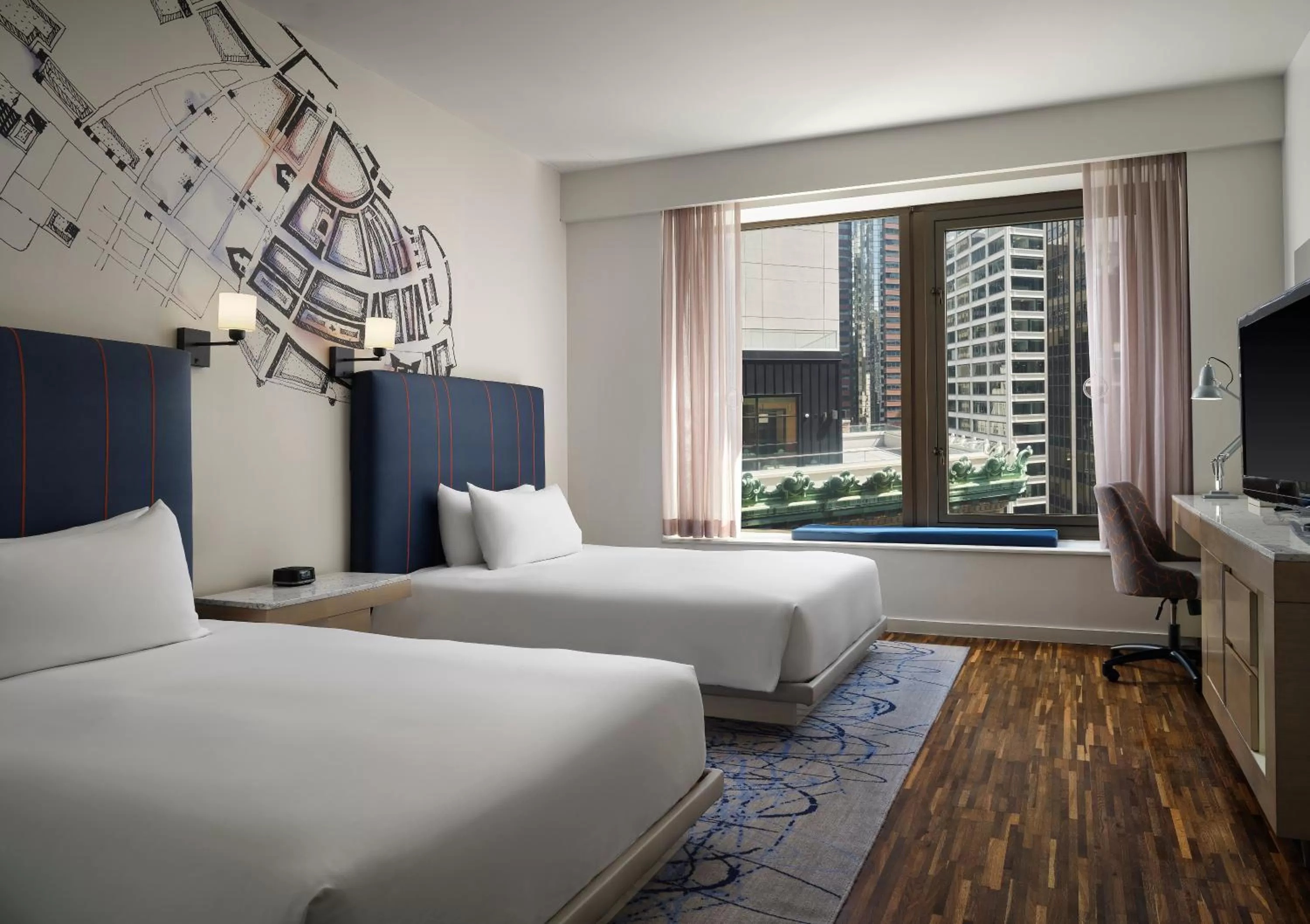 Bedroom, Bed in Hyatt Centric Wall Street New York