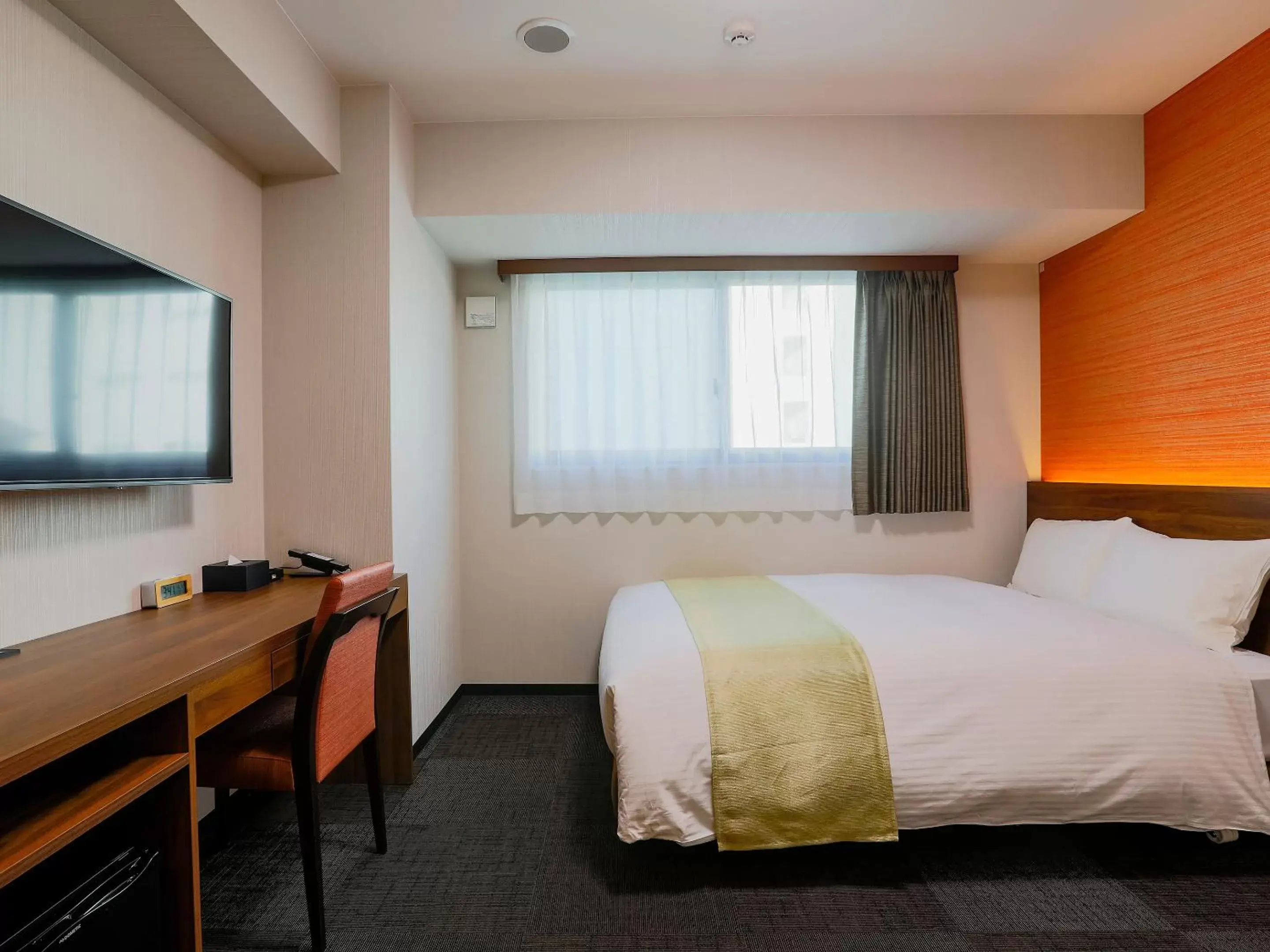 Photo of the whole room, Bed in Hotel Wing International Takamatsu