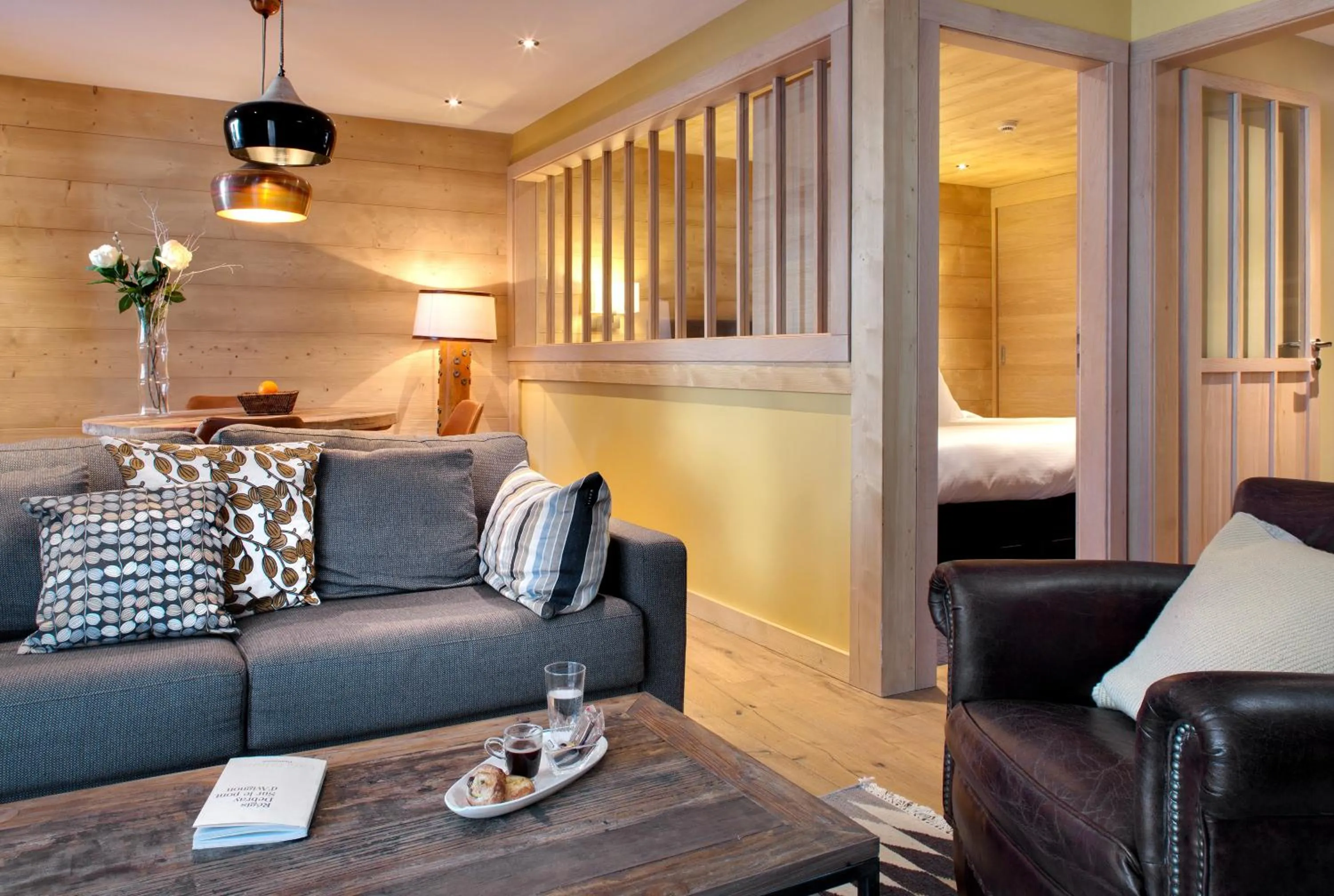 Comfort Suite in Chalet-Hotel La Marmotte, La Tapiaz & SPA, The Originals Relais (Hotel-Chalet de Tradition)