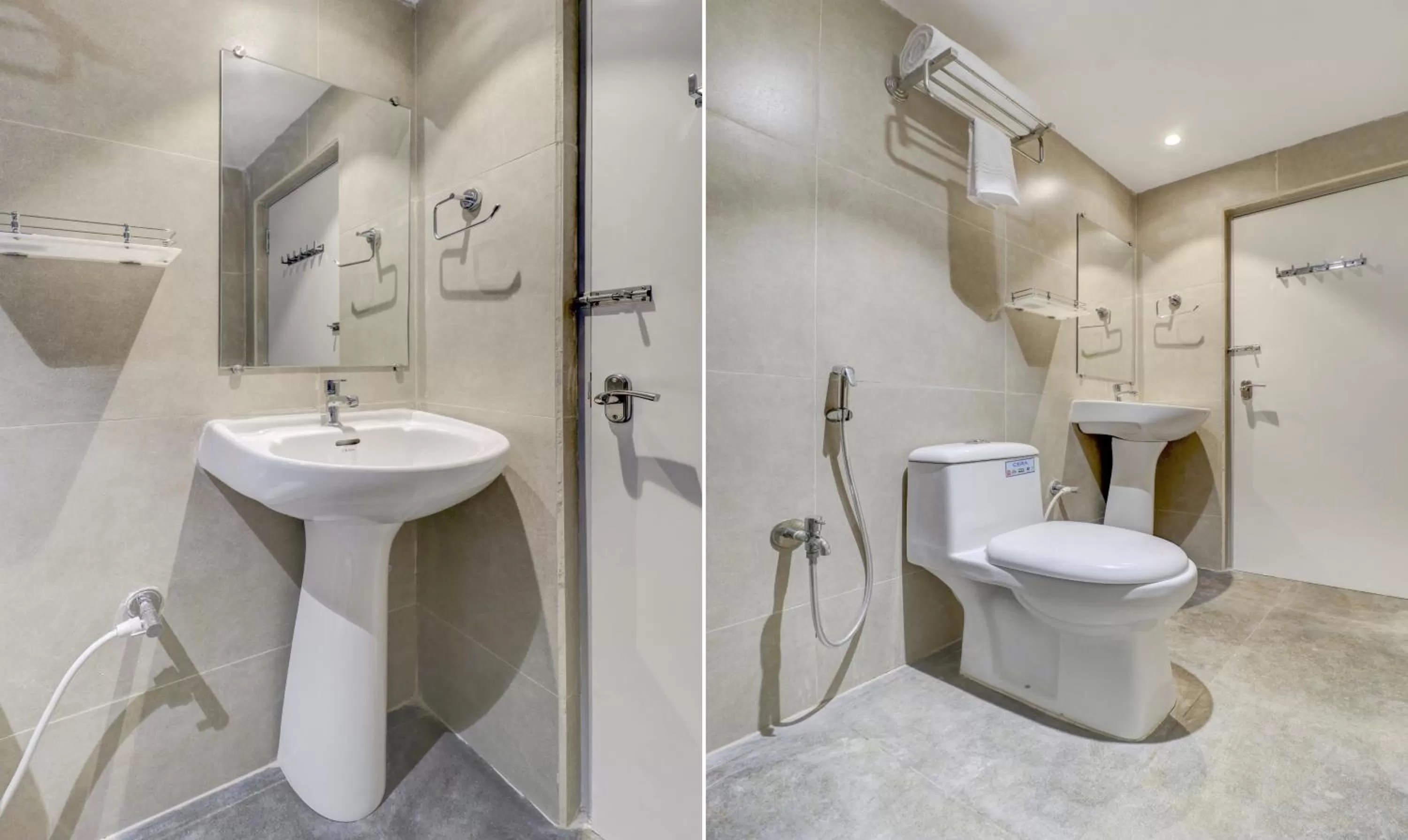 Toilet in Treebo Grand Milan