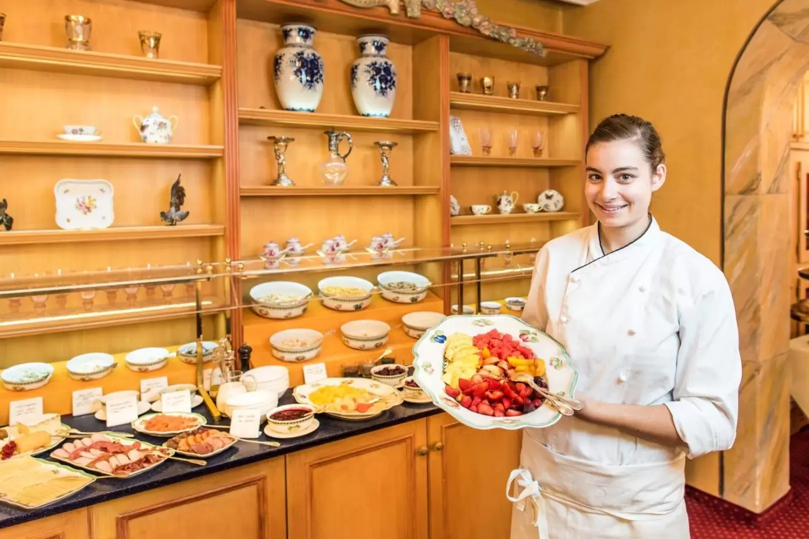 Food and drinks in Romantik Hotel Bülow Residenz