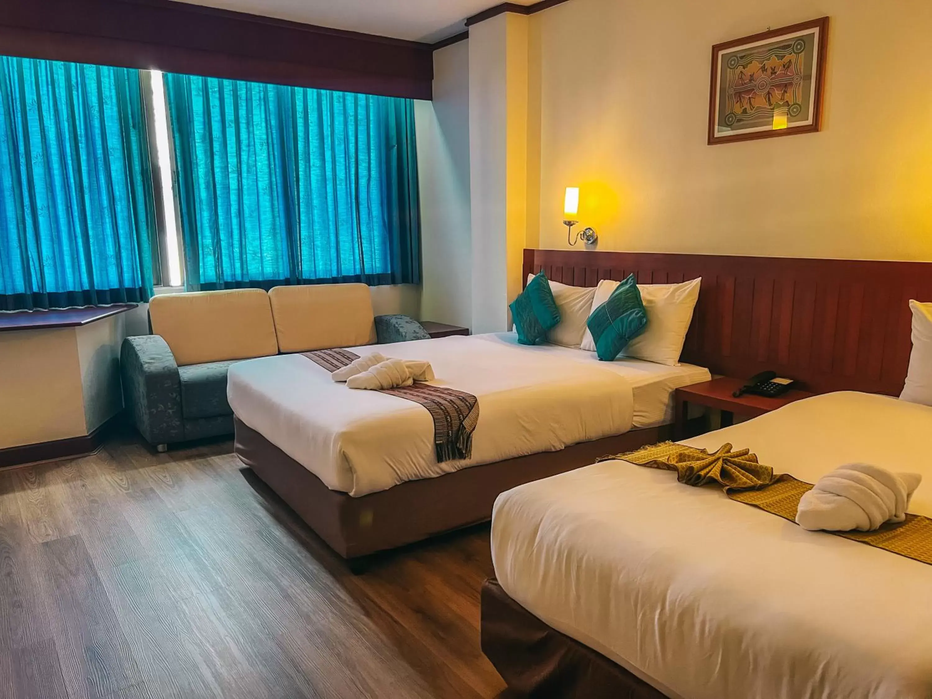 Bed in Neo Hatyai Hotel Bed in Neo Hatyai Hotel